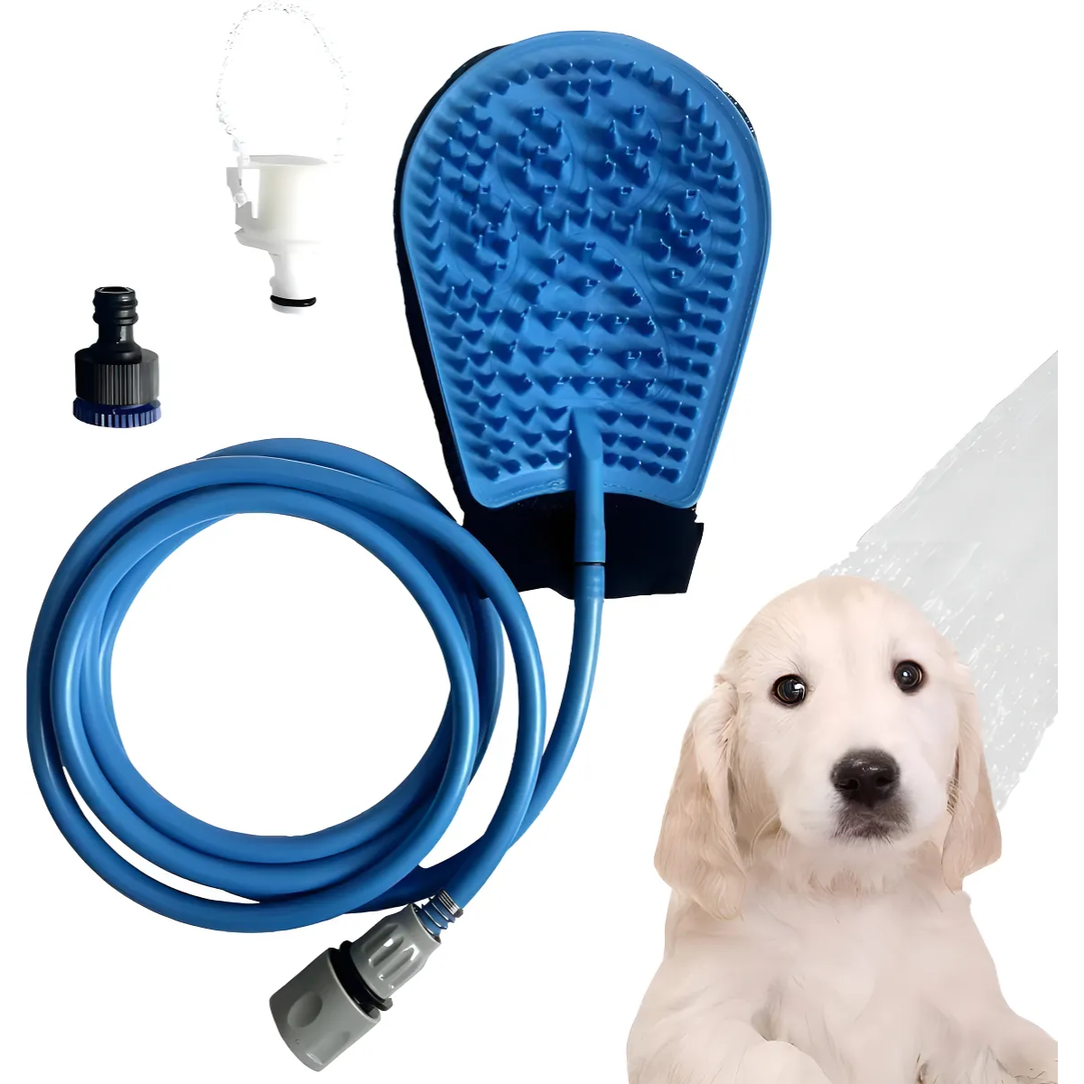 Guante Cepillo Quita Pelos Mascotas Para Uso Seco O Mojado-6