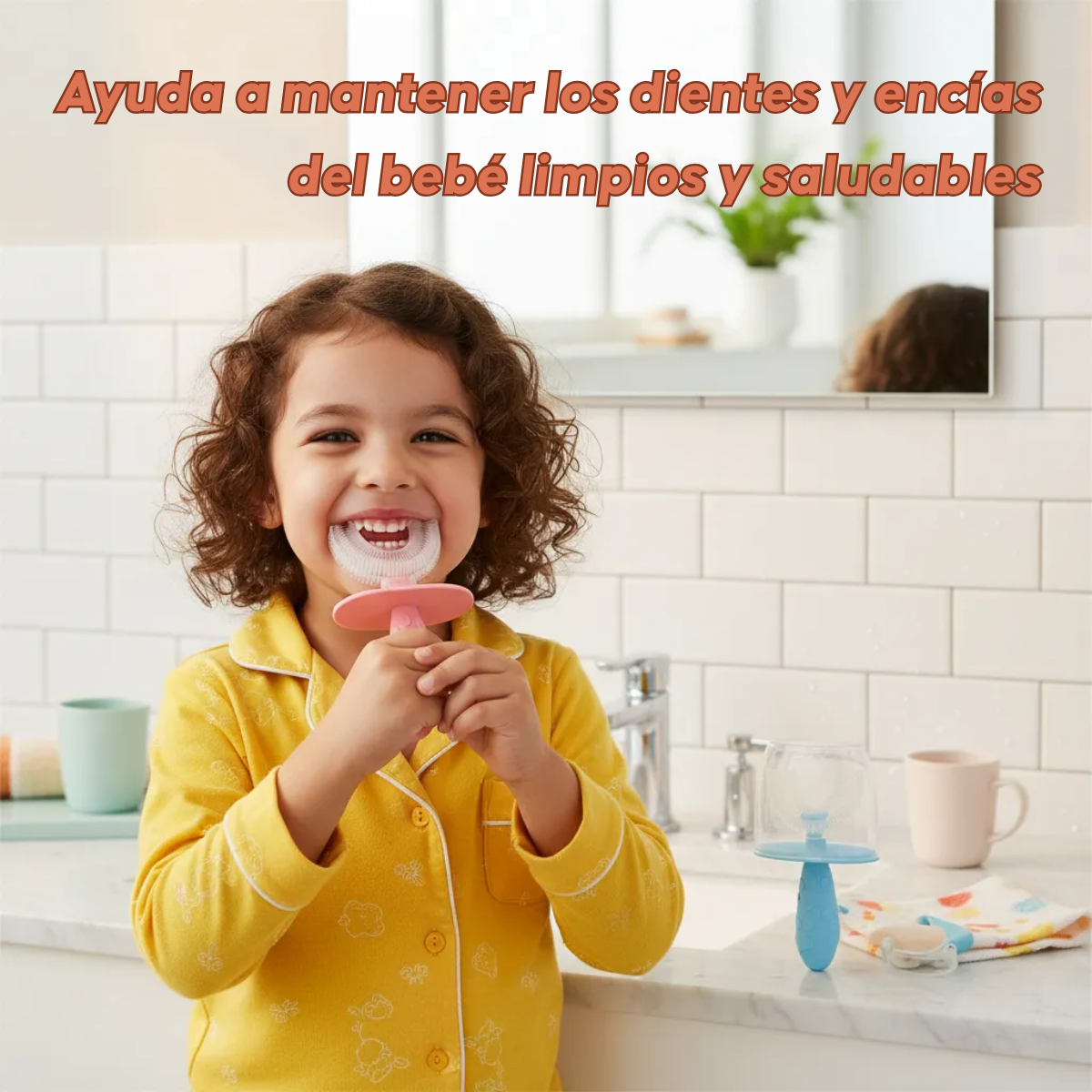 Cepillo De Dientes Silicona En Forma De U Para Bebes Ni os-6