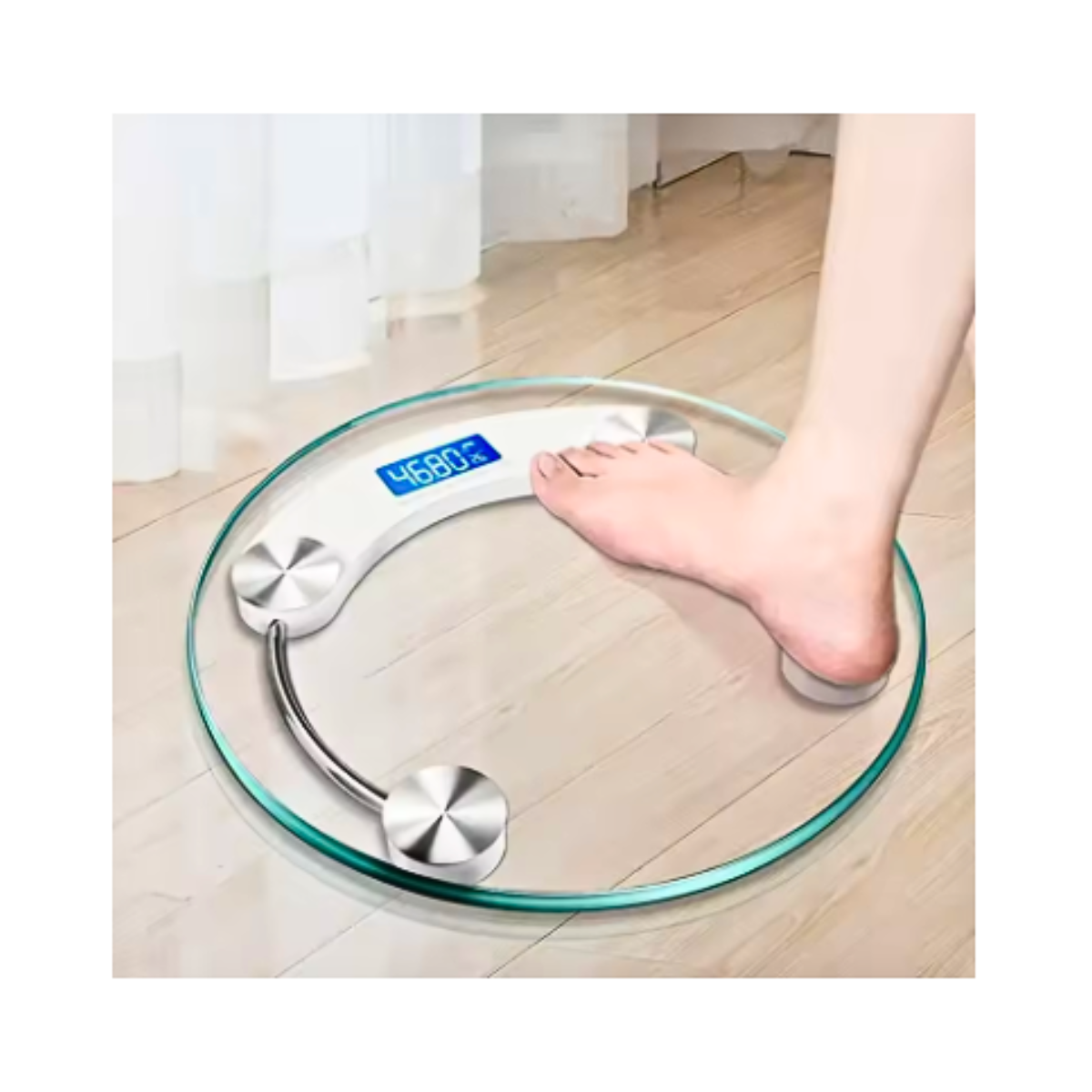 Balanza Pesa De Baño Digital Vidrio Templado 180 Kg-2