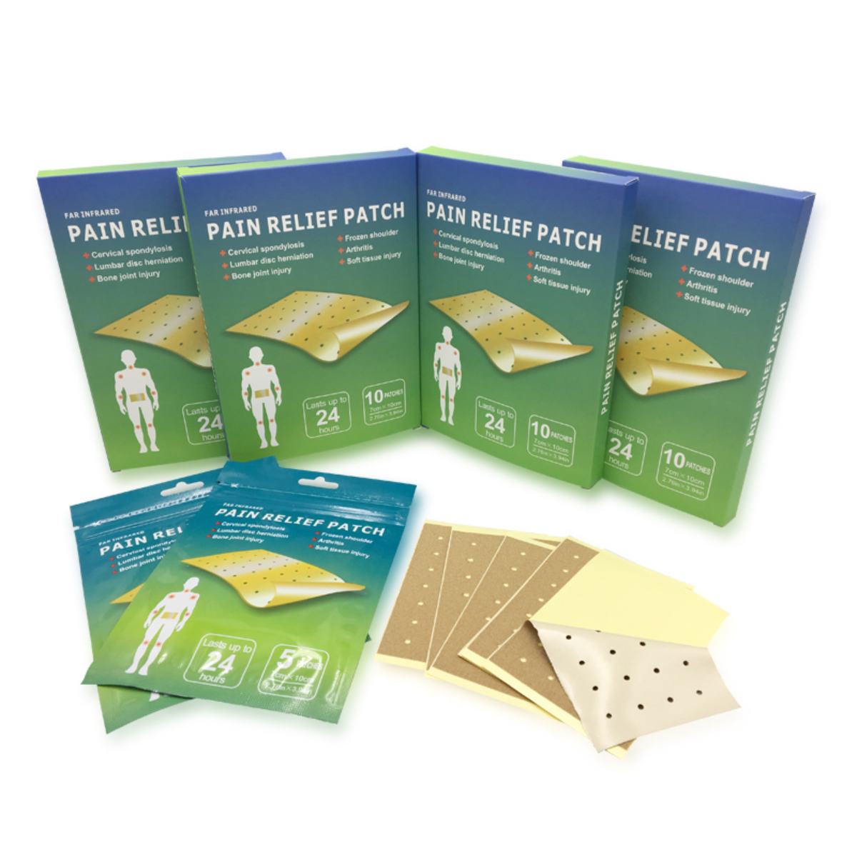 Pack 10 Parches Mentolados Alivio Dolor Muscular Articular-7