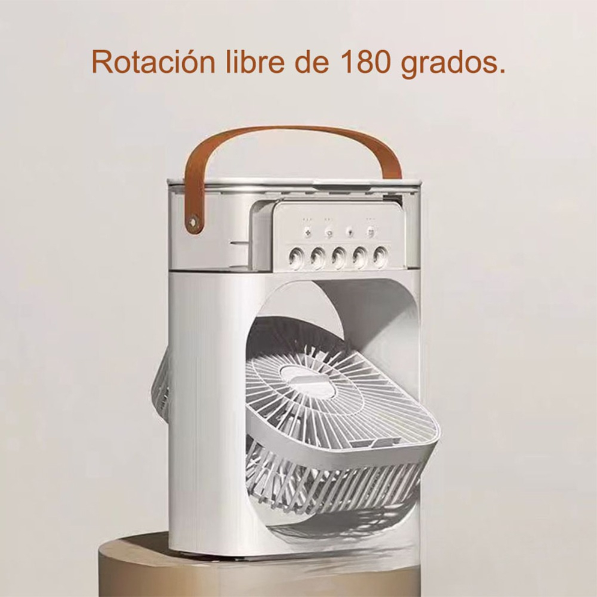 Ventilador De Escritorio Enfriador De Aire Humidificador-5