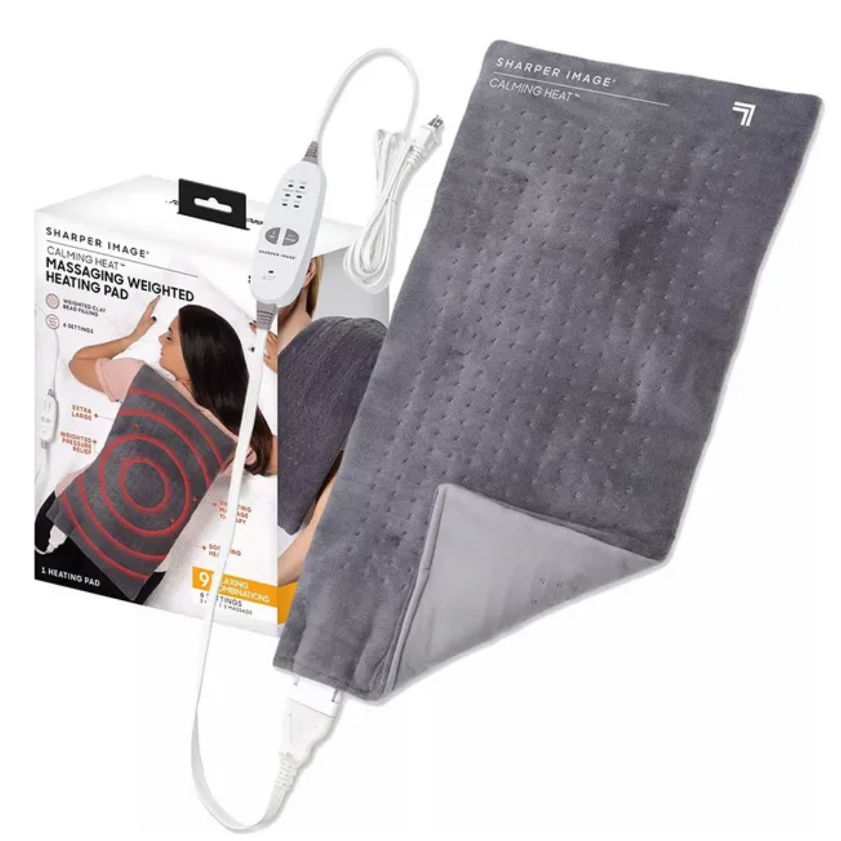 Masajeador Espalda Lumbar Vibrador Con Calor Relajante-4