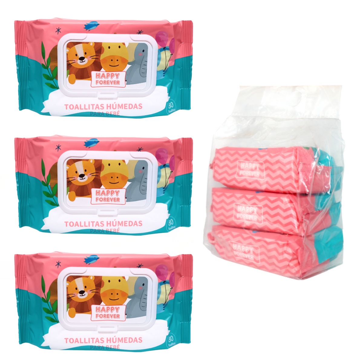 Pack 240 Toallas Toallitas Húmedas Para Bebé Niños-2