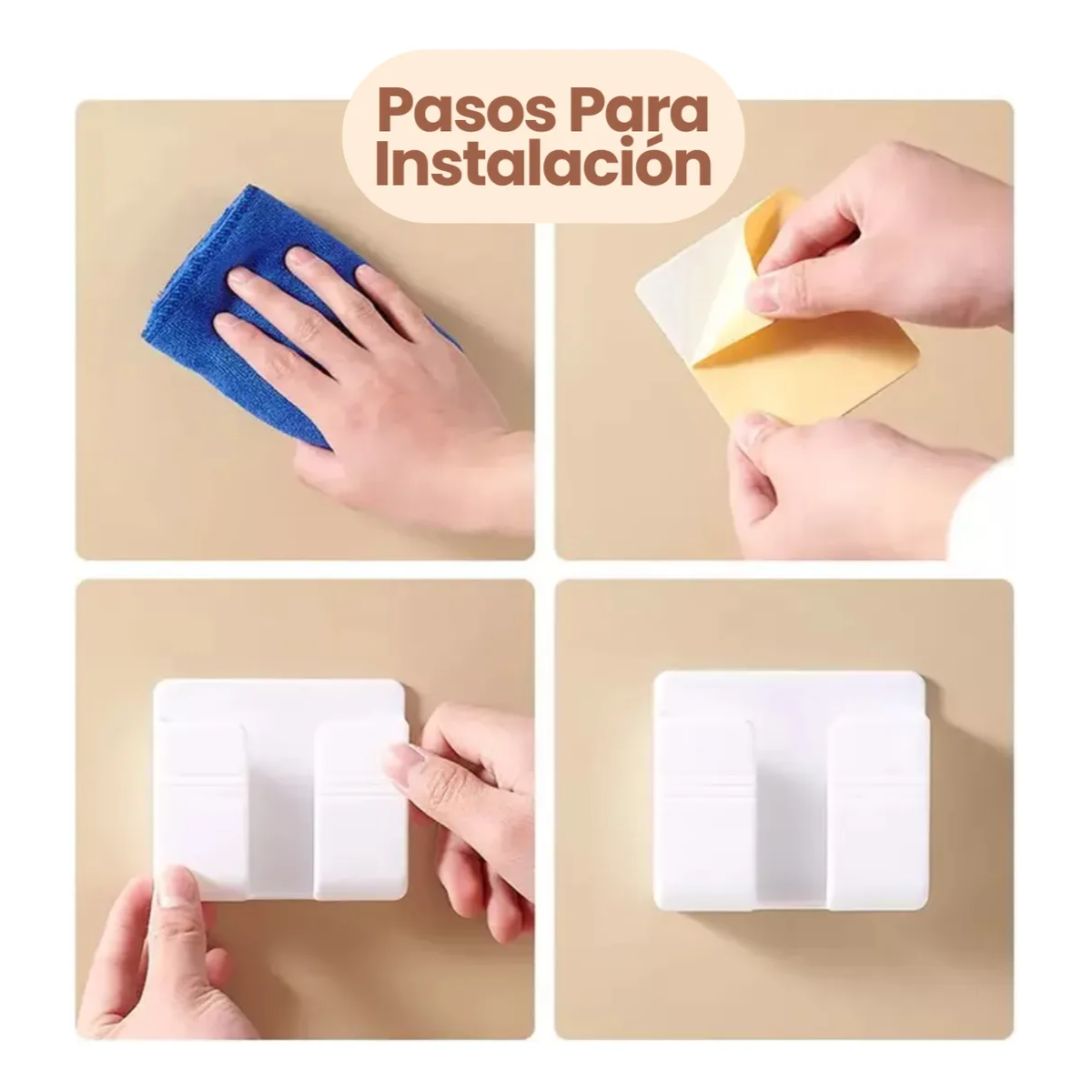 Soporte De Pared Adhesivo Para Celular-2