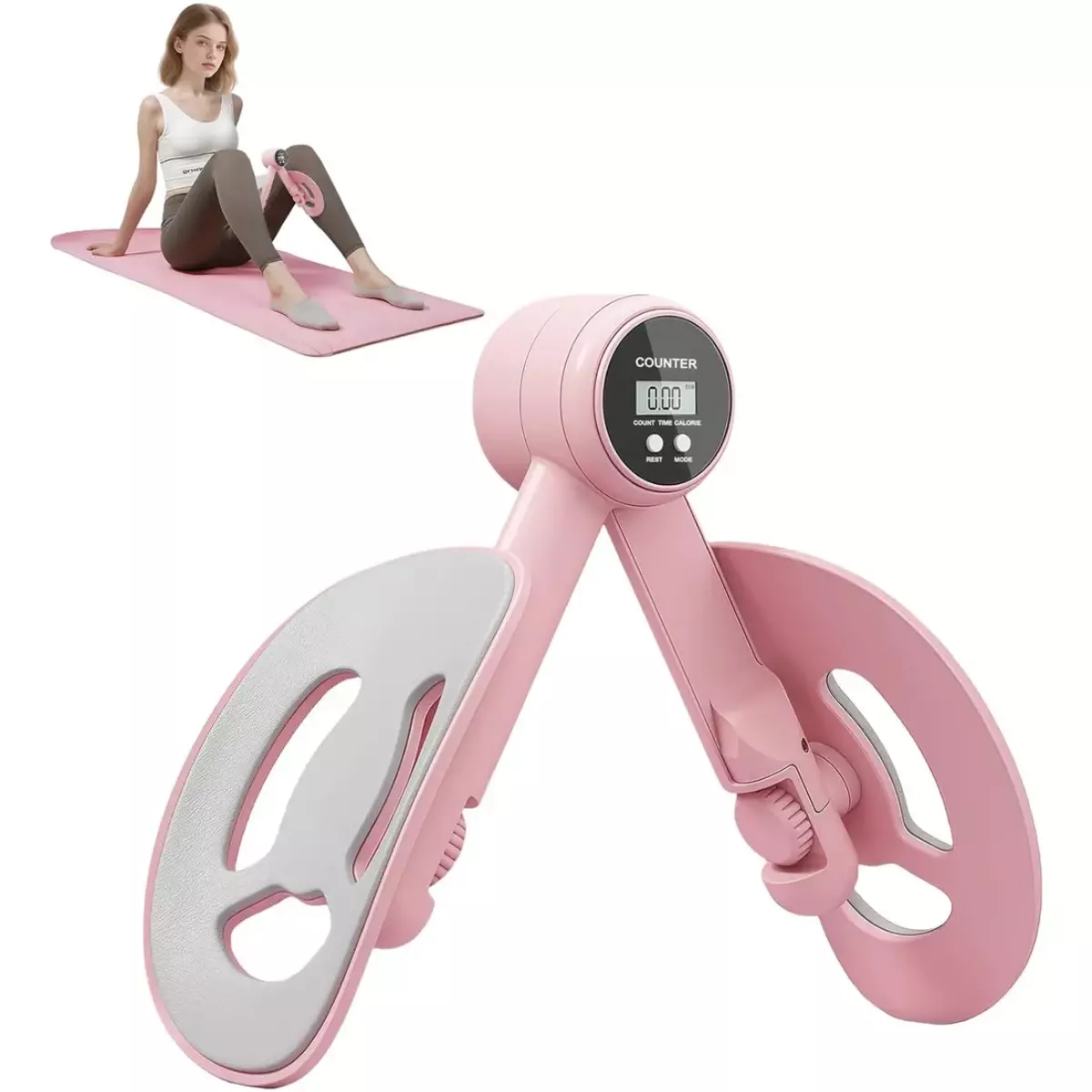 Fortalecedor Suelo Pelvico Pierna Cadera Digital Contador-0