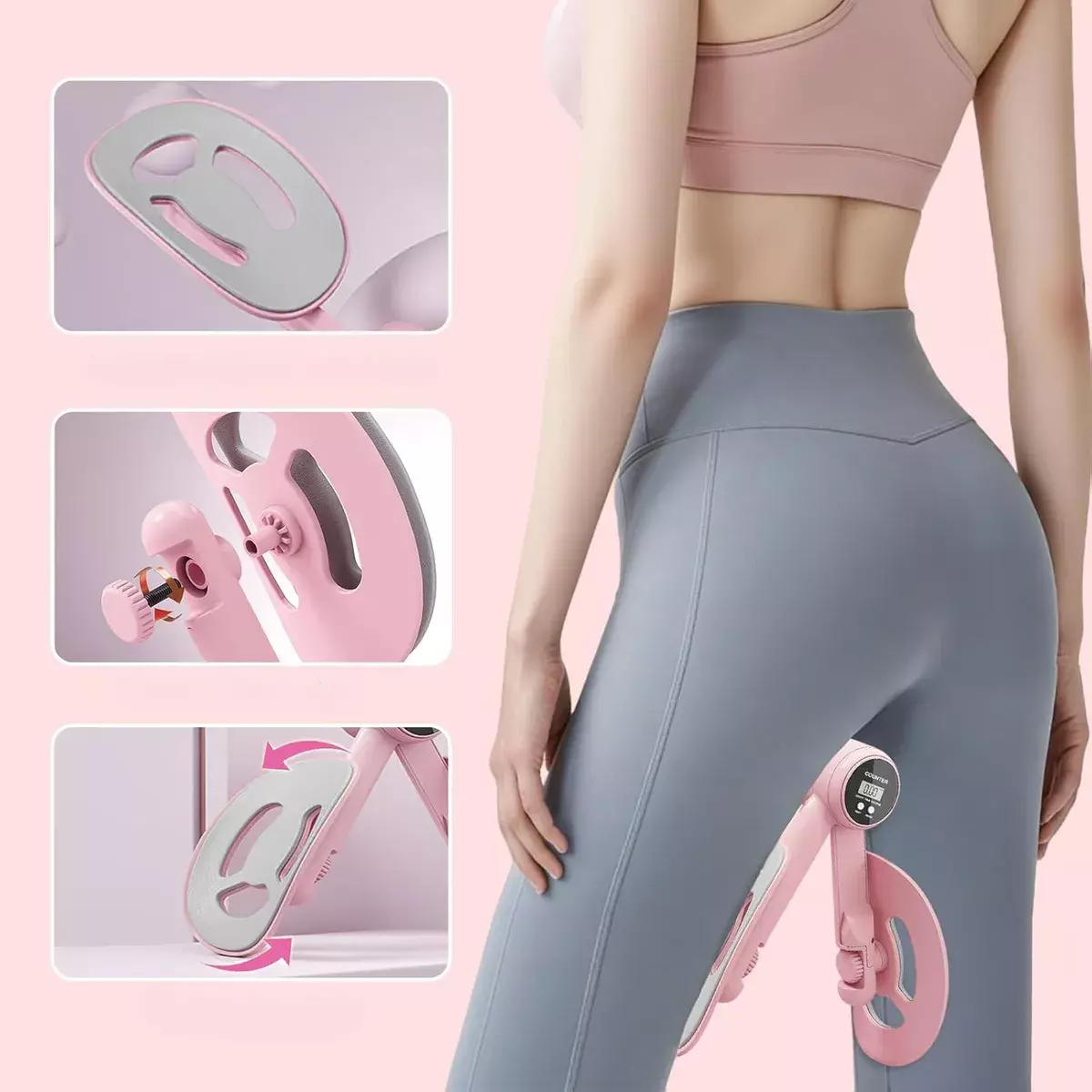 Fortalecedor Suelo Pelvico Pierna Cadera Digital Contador-2