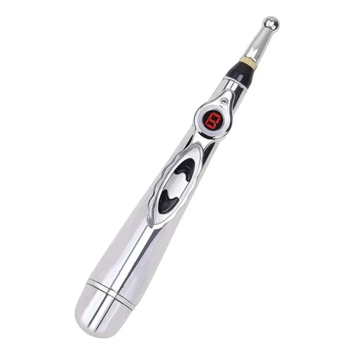 Lapiz Acupuntura Meridian Massage Pen Electrico 3 Cabezales-0