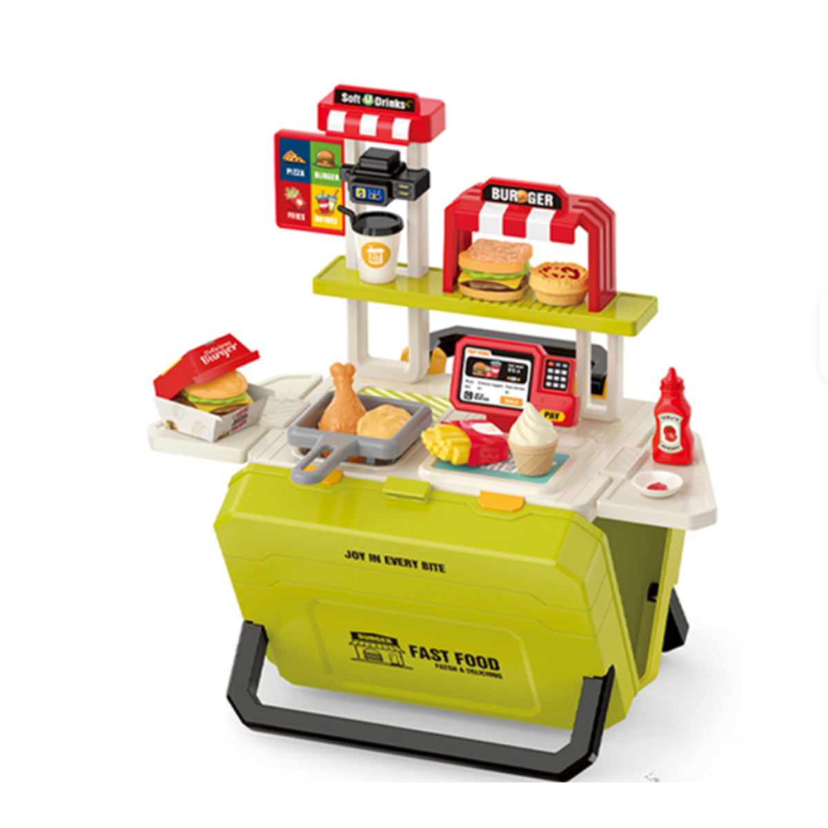 Set Maleta Juguete De Cocina Comida Para Beb s Ni os-4