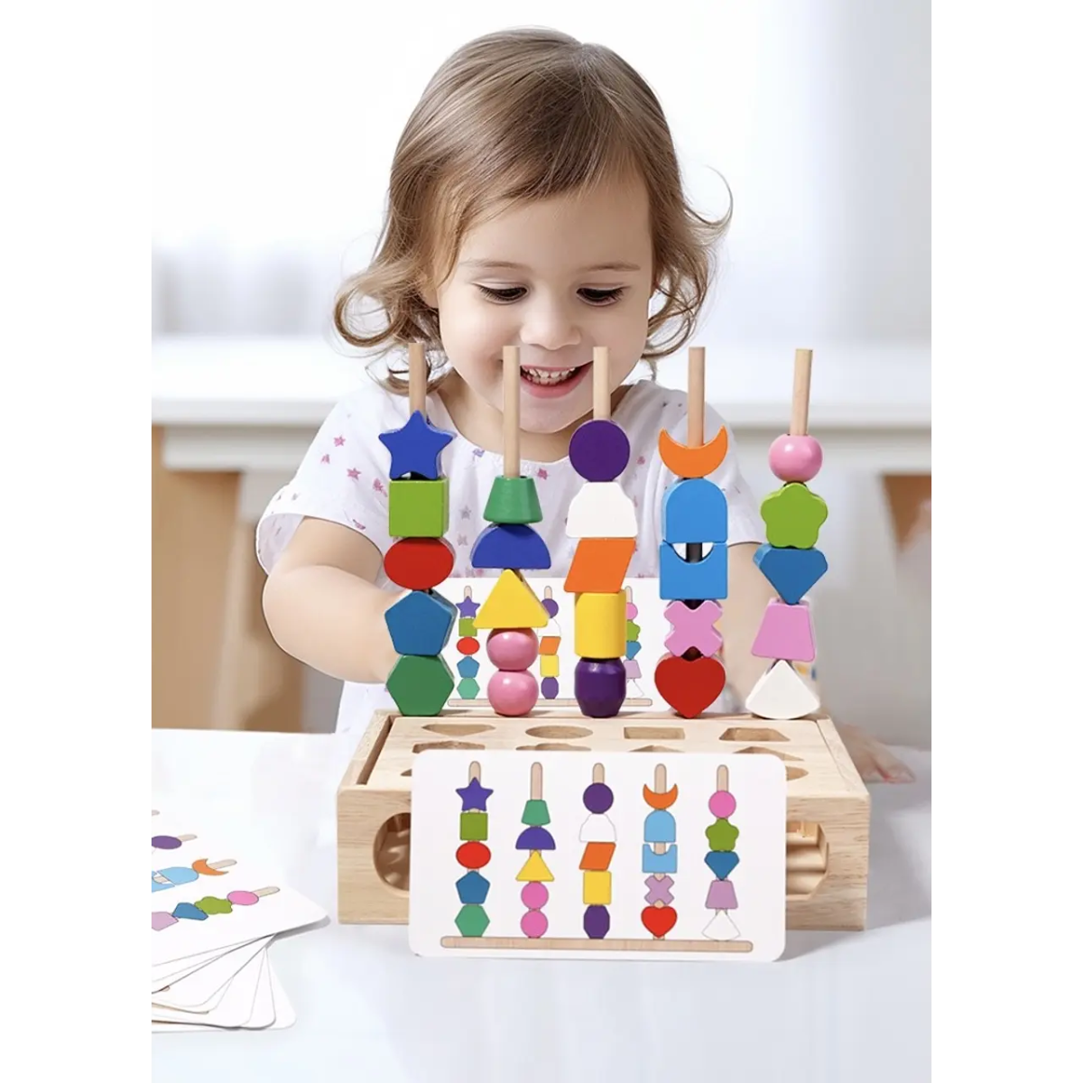 Juego Didactico Rompecabezas Madera Sensorial Bebe-2