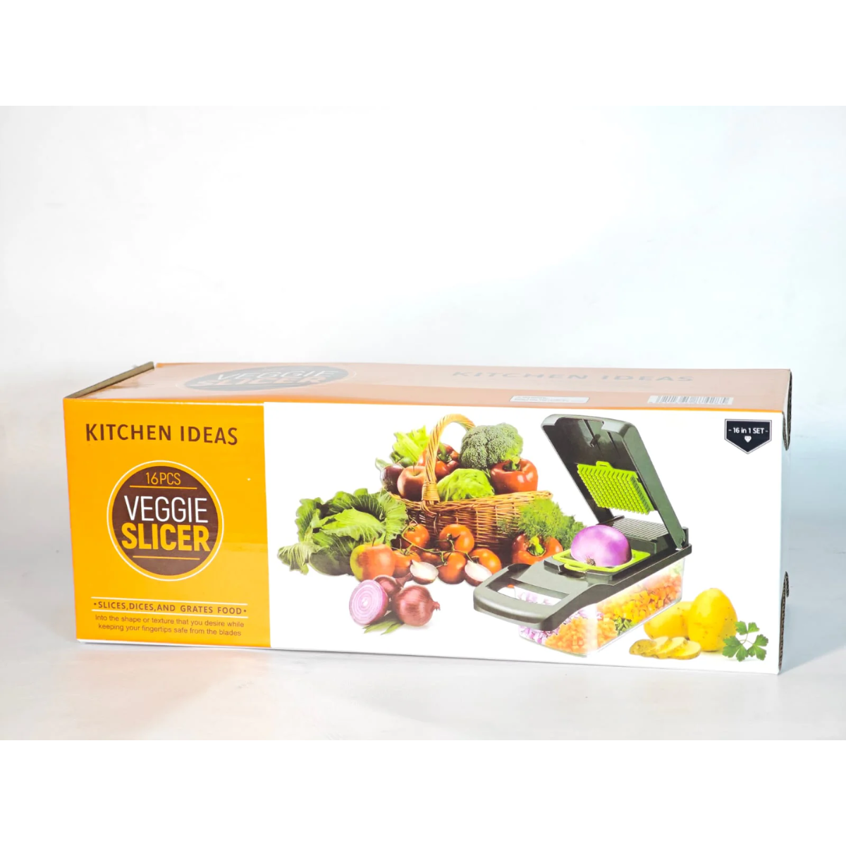 Cortador Rallador De Verduras Multifuncion 16 En 1-7