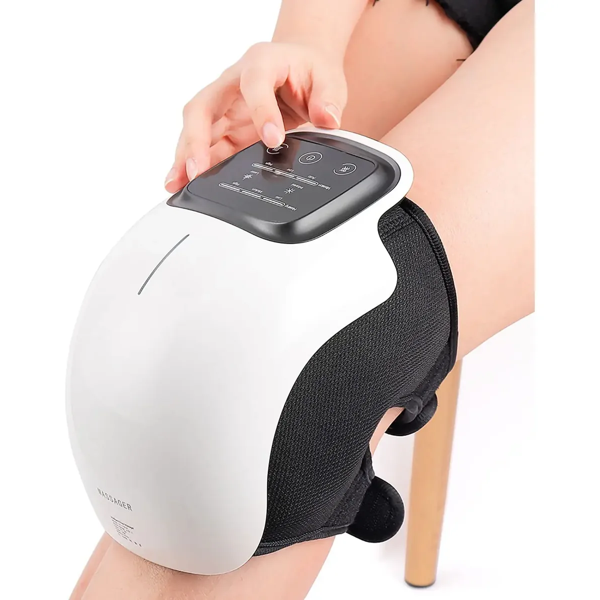 Masajeador Rodilla Recargable Portatil Calor Y Pantalla Led-4