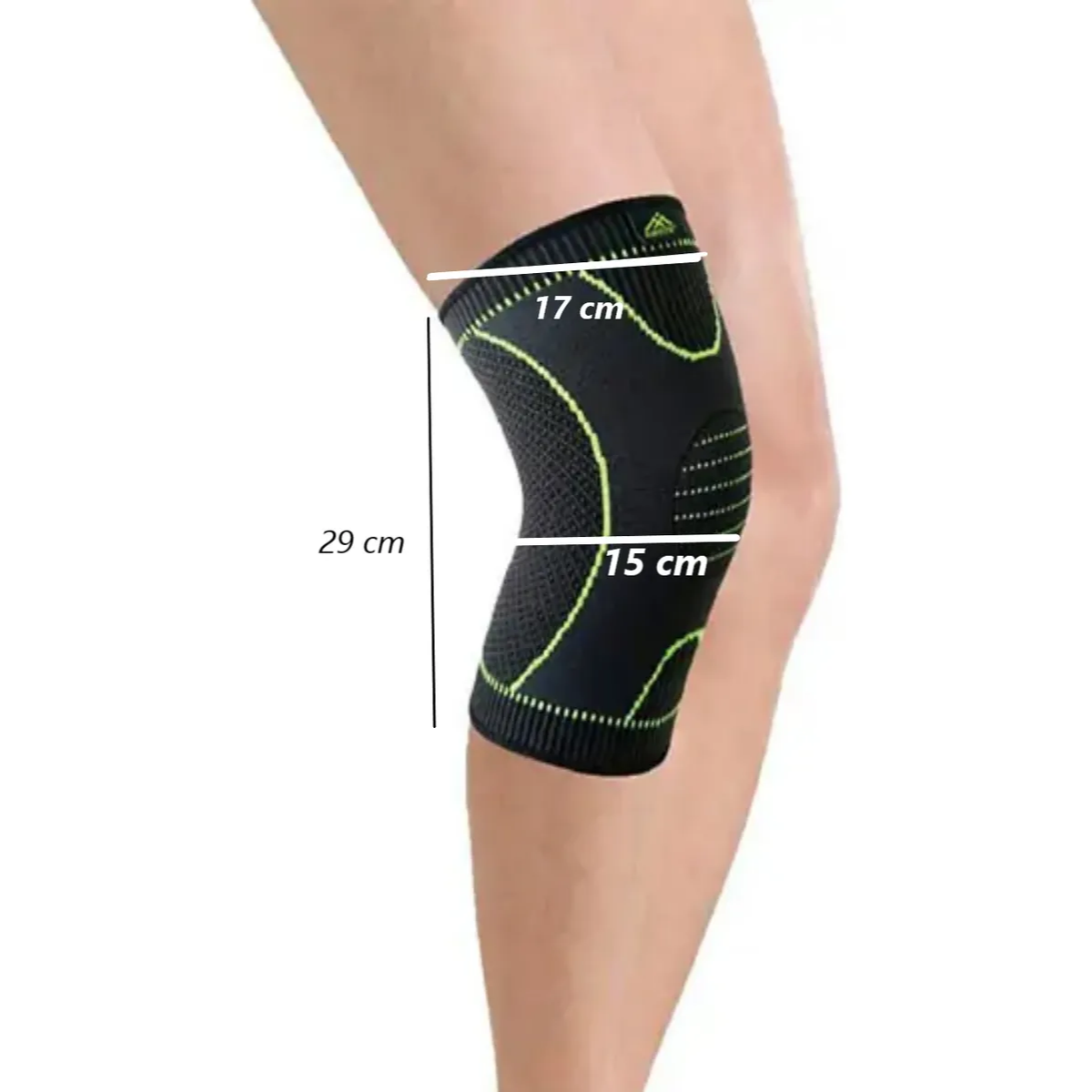 Rodillera Elastica Deportiva Con Soporte Y Compresion-3