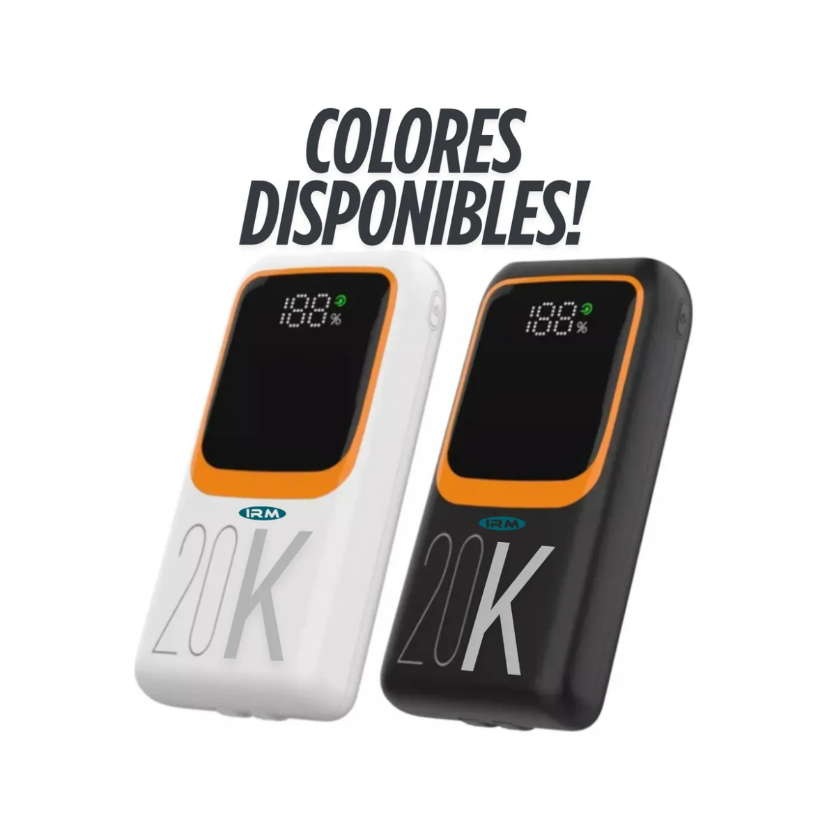 Cargador Portátil Power Bank 2 Cables 20000mah-5