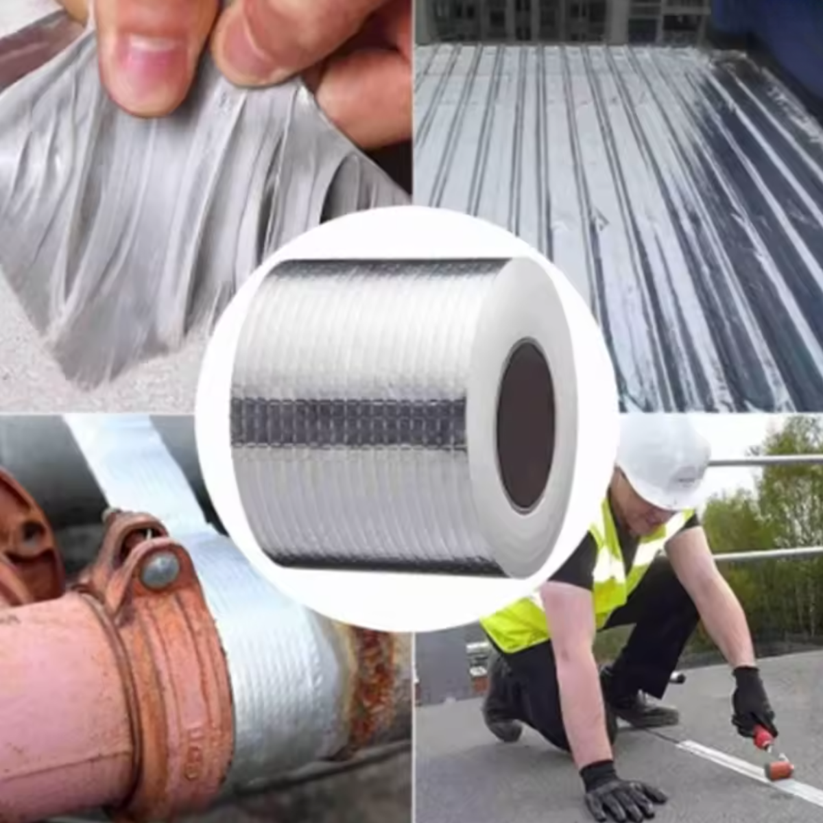 Cinta Scotch Aislante Industrial Waterproof 100mmx5m-6