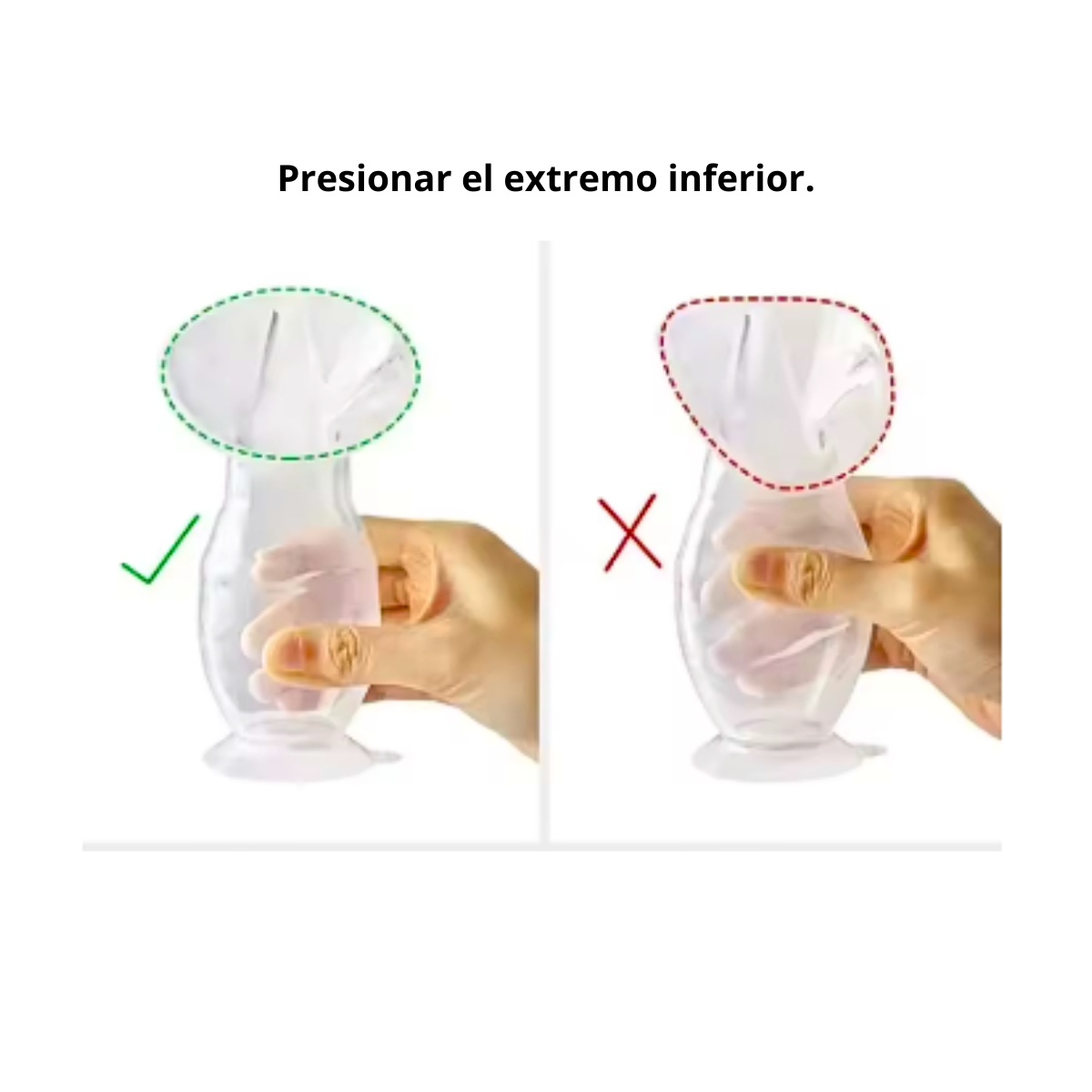 Colector Extractor De Leche Materna Manual De Silicona-2