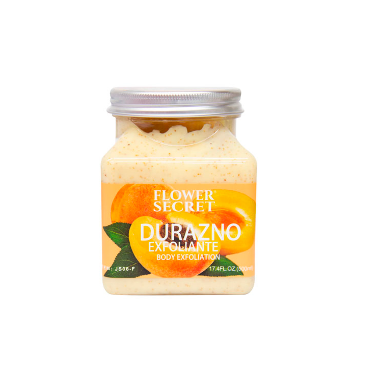 Crema Exfoliante Corporal Durazno 500 Grs +Guante Masajeador-2