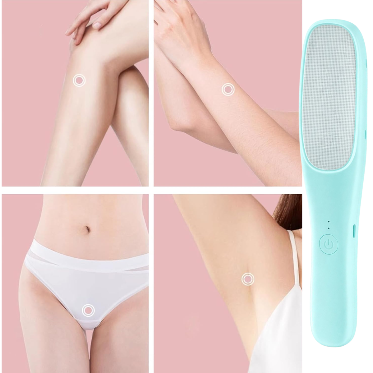 Lima Electrica Para Pies Y Removedor De Vellos Callos 3 En 1-7