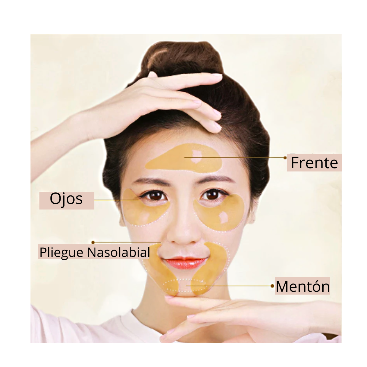 Pack 30 Pares Mascarilla Parches Anti Ojeras Hidratante-2