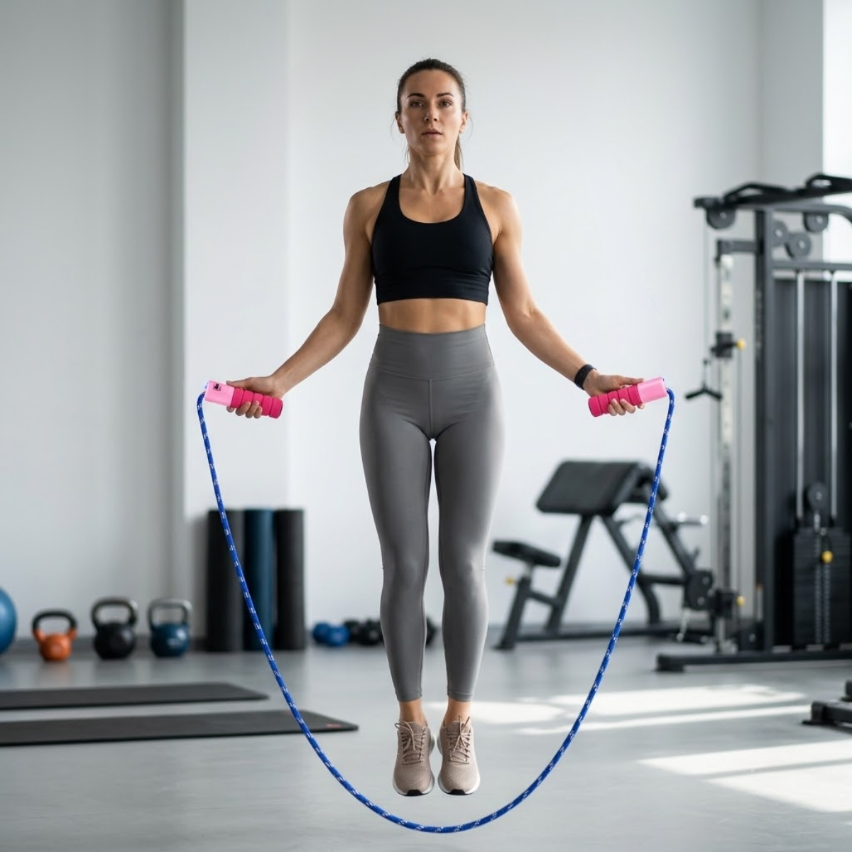 Cuerda Para Saltar Con Contador Y Mangos Ergonomicos Colores-4