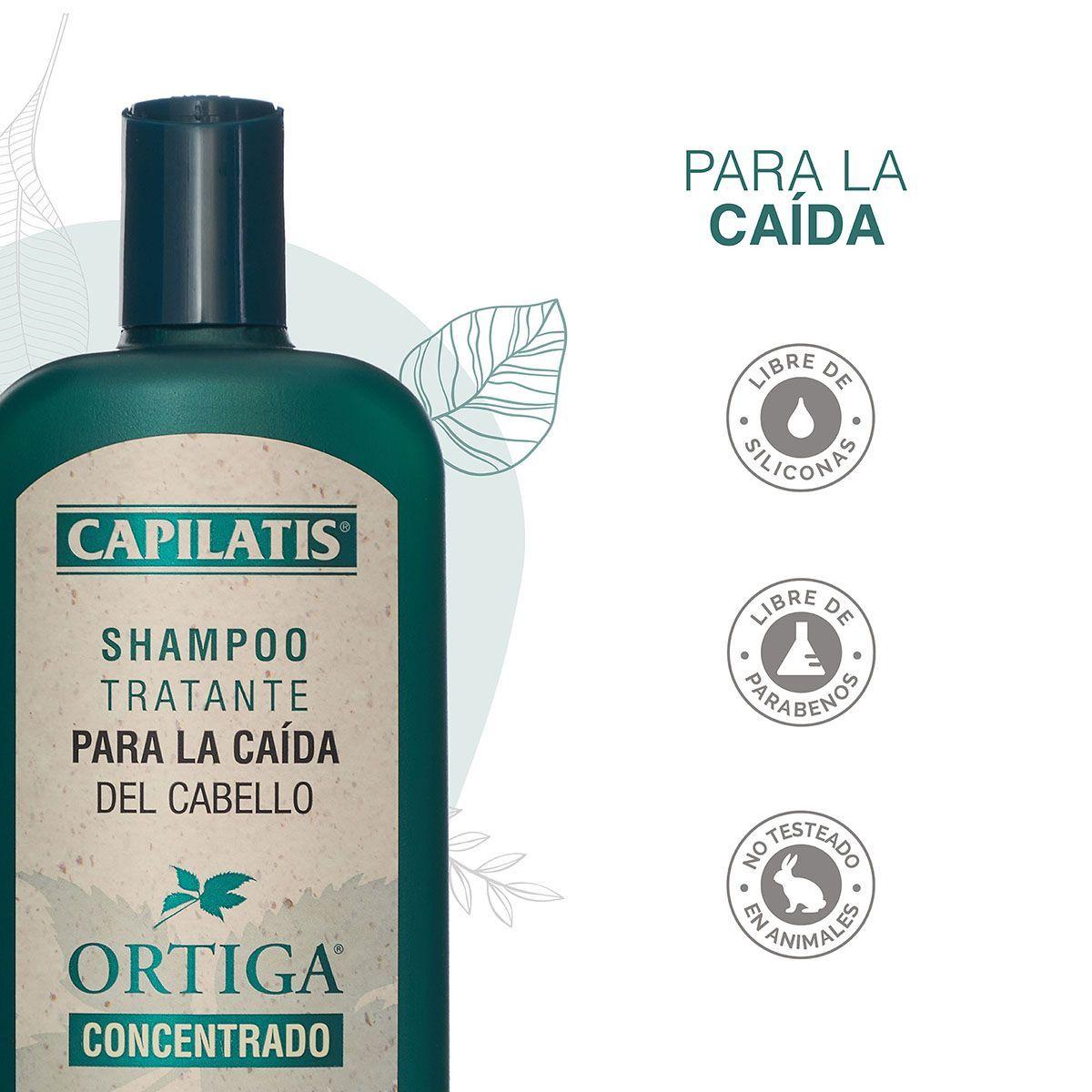 Shampoo Capilatis Tratante Ortiga Concentrado todo tipo de cabello-2