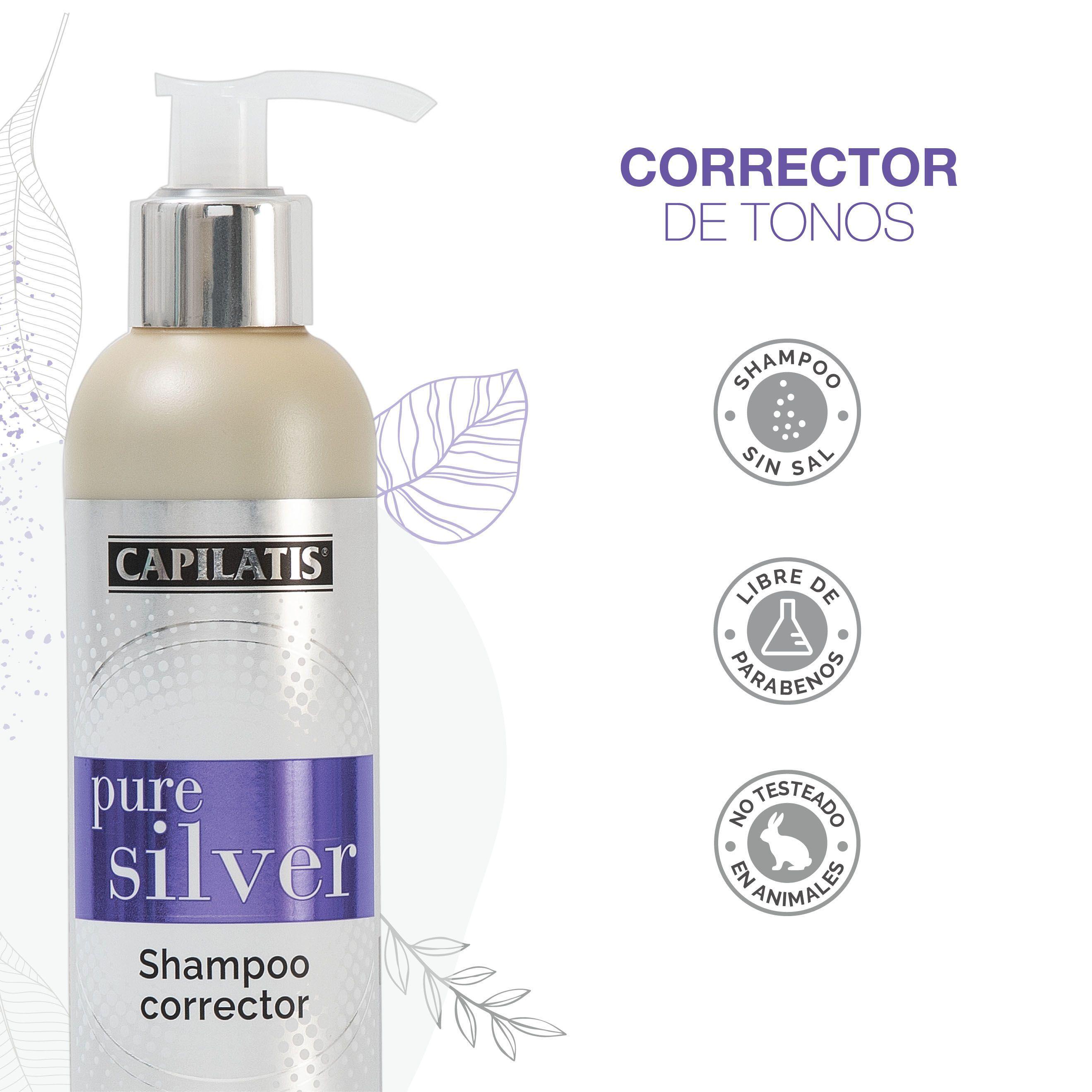 Set Capilatis Puro Rubio  Shampoo + Acondicionador + Tratamiento + Sham. Pure Silver-3