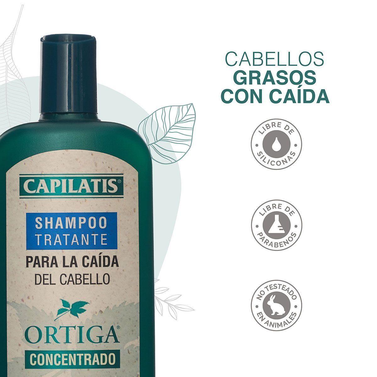 Set Capilatis Ortiga concentrado para cabello graso-2