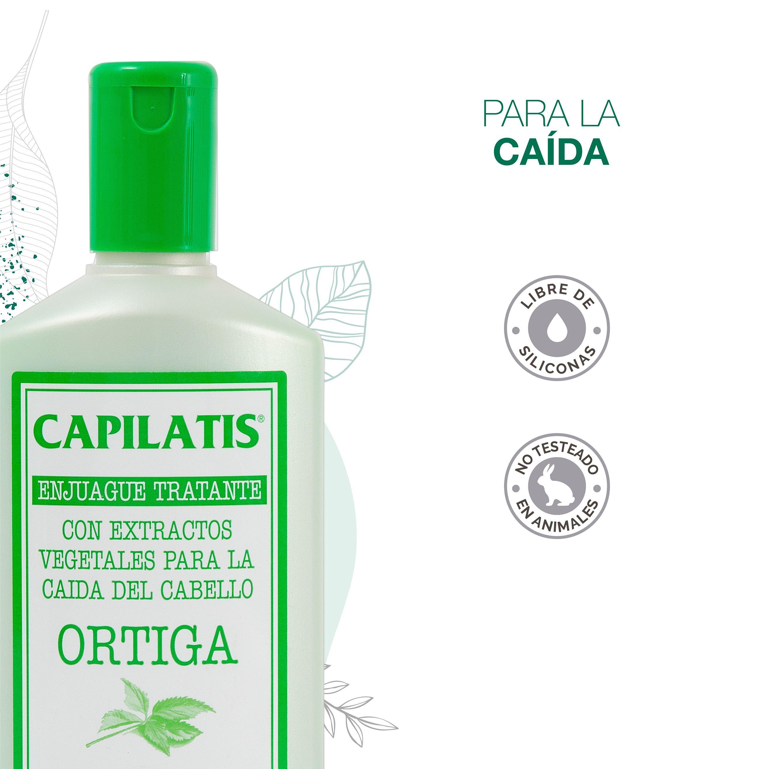 Shampoo Capilatis Ortiga Tratante Shampoo + Enjuague + Locion -2