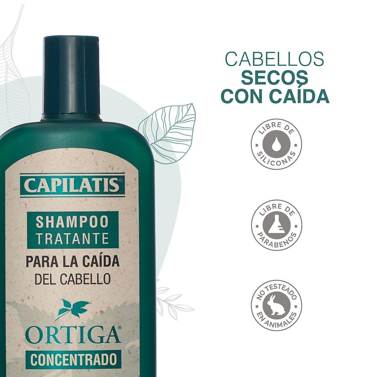 Shampoo Capilatis Tratante Ortiga Concentrado para cabello Seco -2