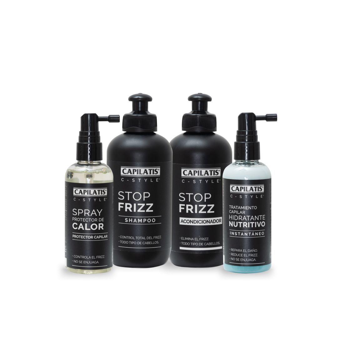 Set Capilatis C-style Shampoo + Acondicionador + Trat. Hidratante + Spray Protector de Calor-0