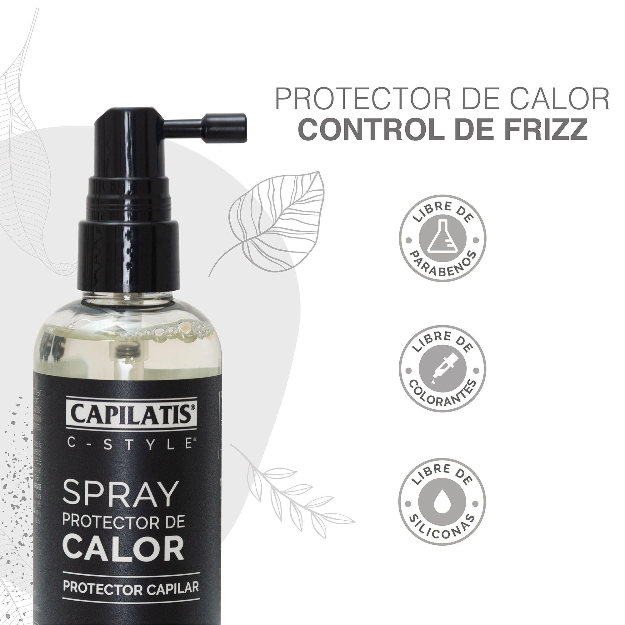 Set Capilatis C-style Shampoo + Acondicionador + Trat. Hidratante + Spray Protector de Calor-3