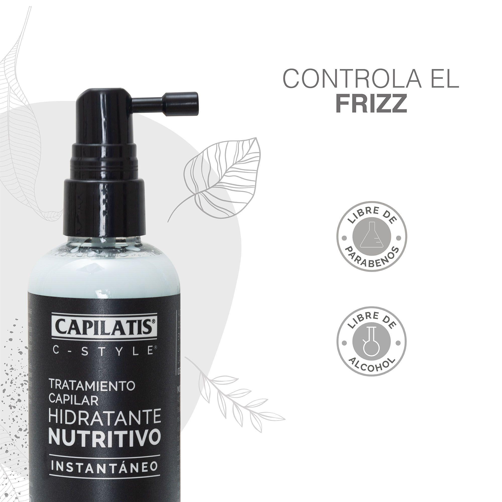 Set Capilatis C-style Shampoo + Acondicionador + Trat. Hidratante + Spray Protector de Calor-4