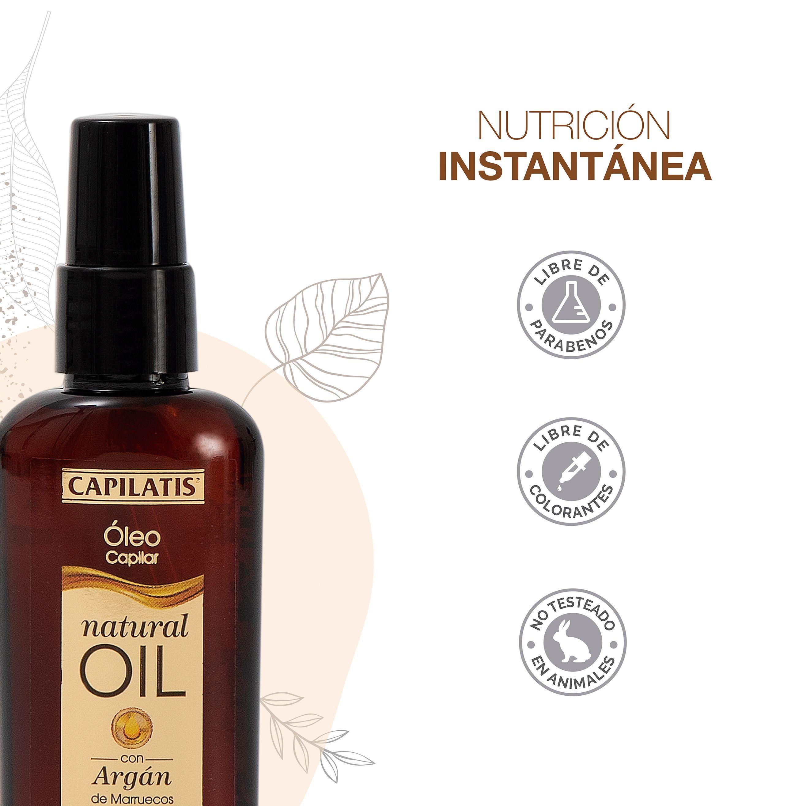 Set Capilatis Natural Oil Shampoo + Bálsamo + Óleo-3
