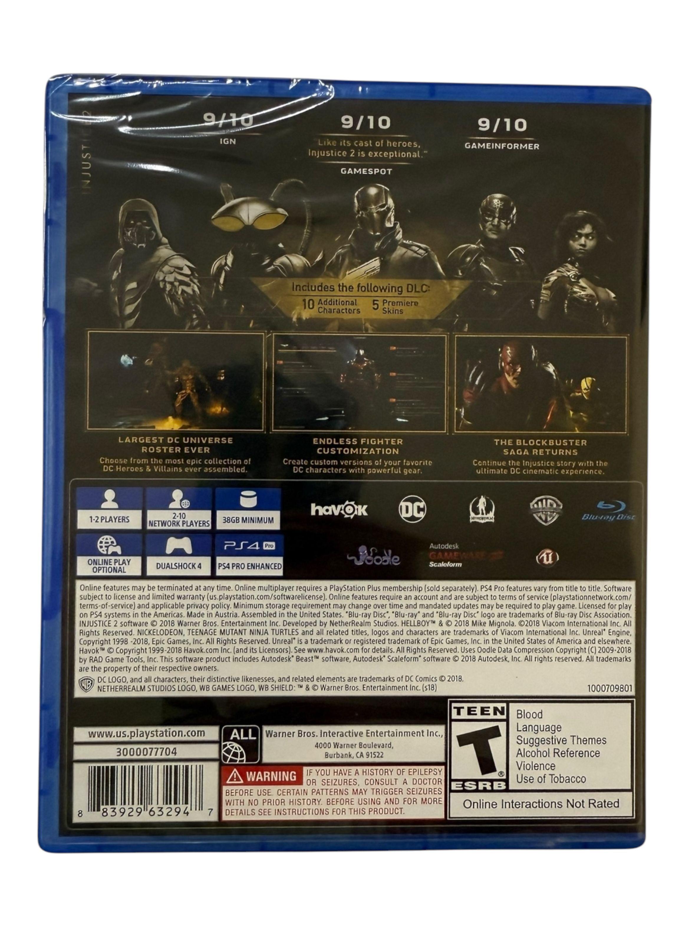 Injustice 2 Legendary Edition Playstation 4-1