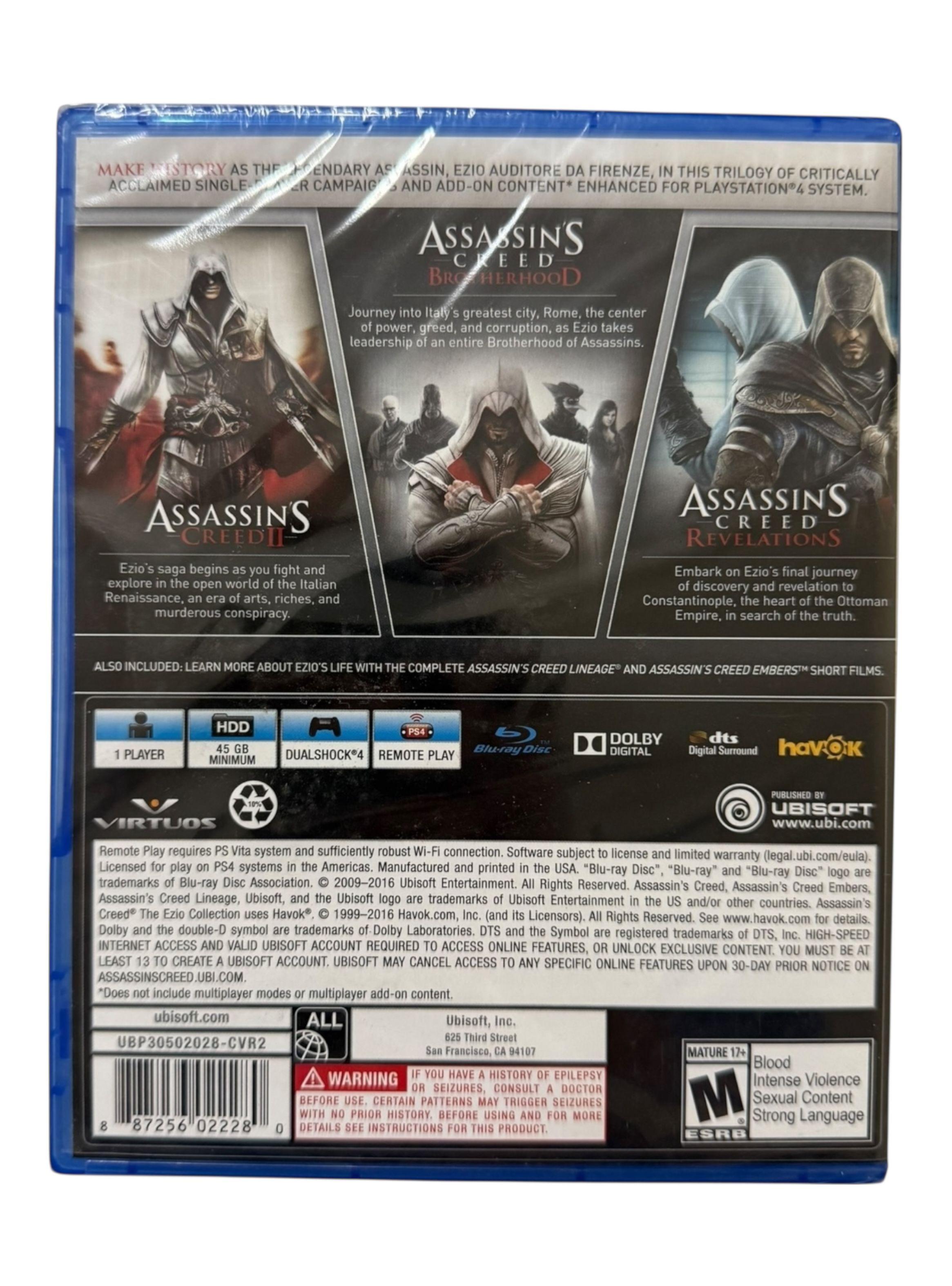 Assassins Creed Ezio Collection Playstation 4 Físico-1