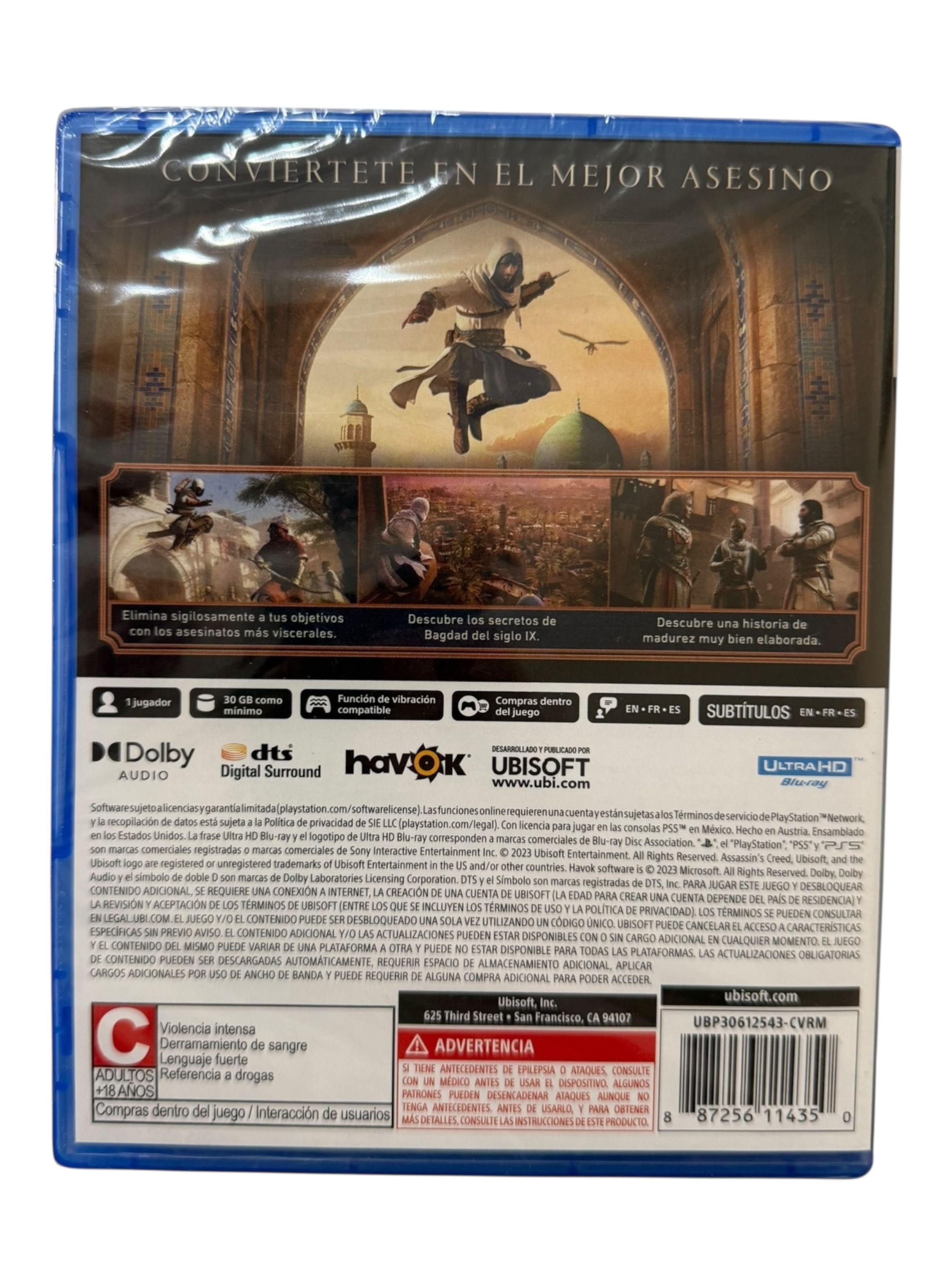 Assassins Creed Mirage Playstation 5-1