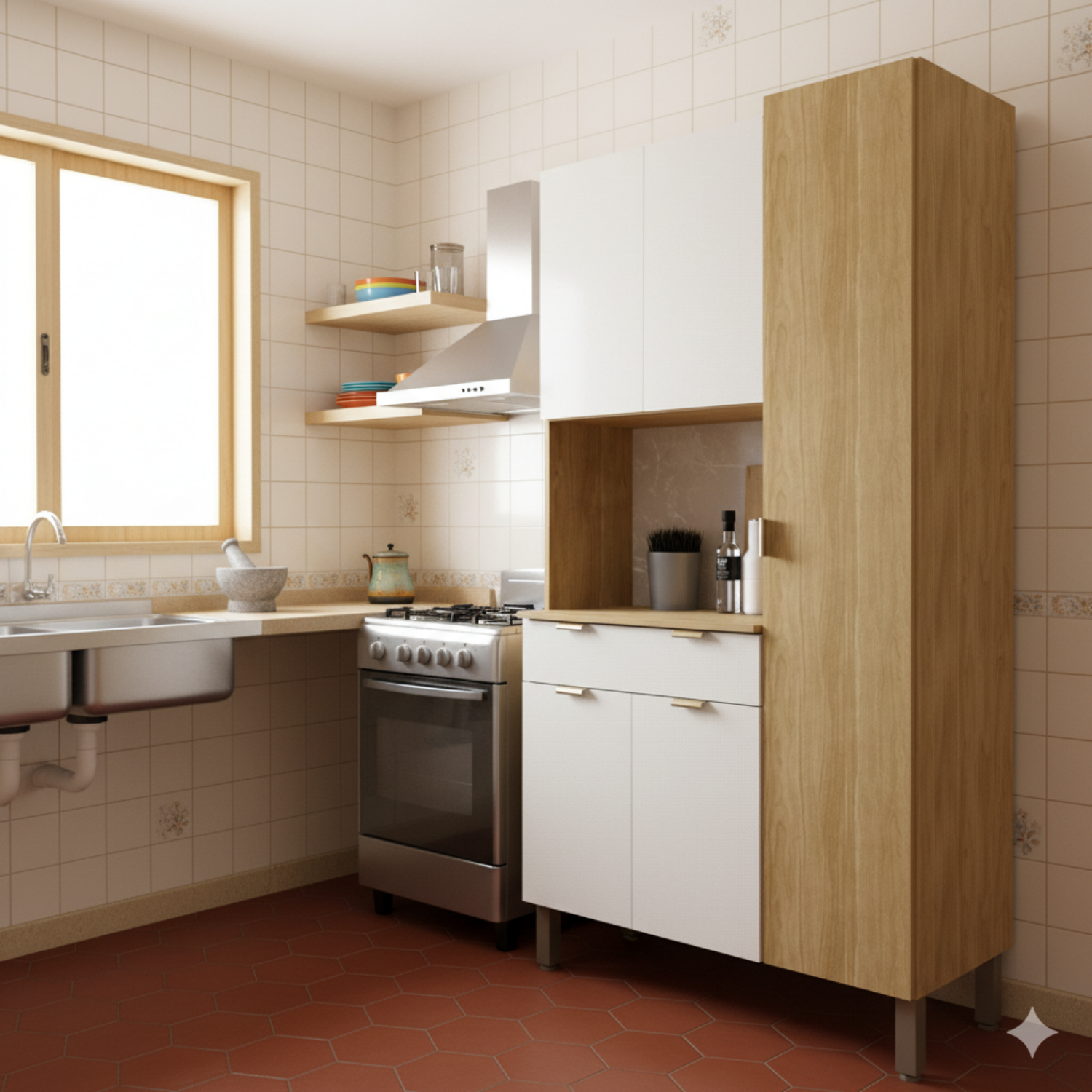 Mueble de Cocina Melissa Off White K05-1