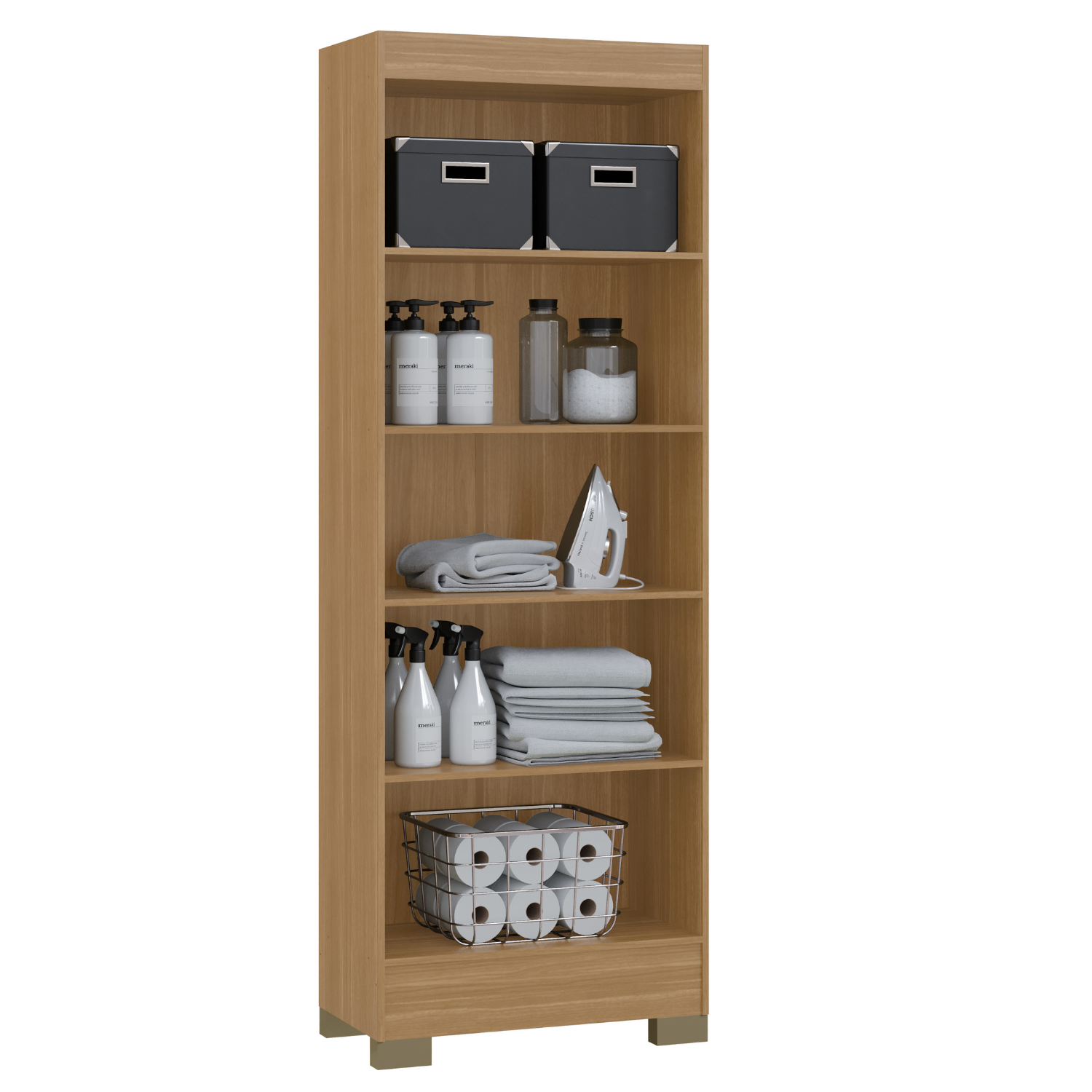 Combo Closet Versa 4 Puertas + Multiuso Luna Off White K4215-8