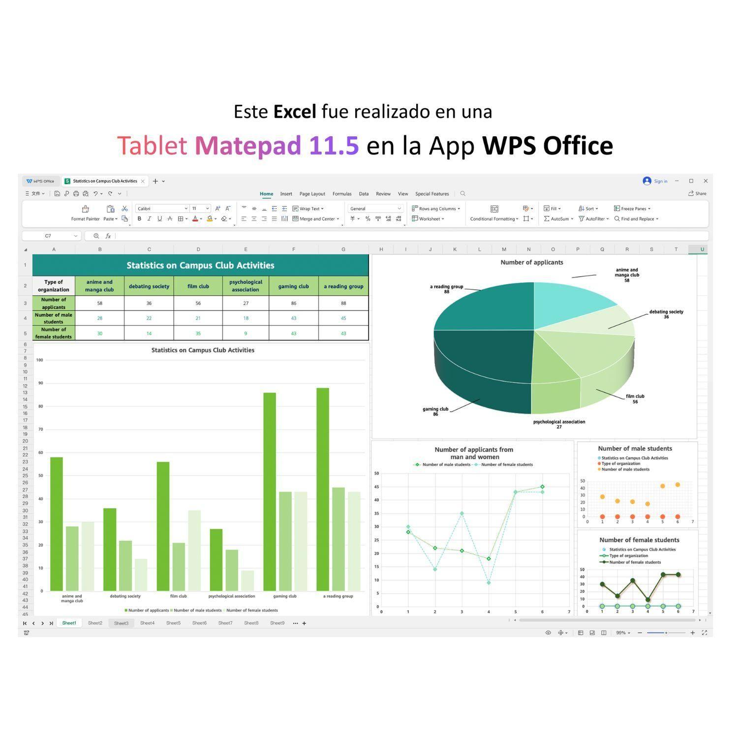 MatePad 11.5 256 GB Gray with Pencil + Keyboard-5
