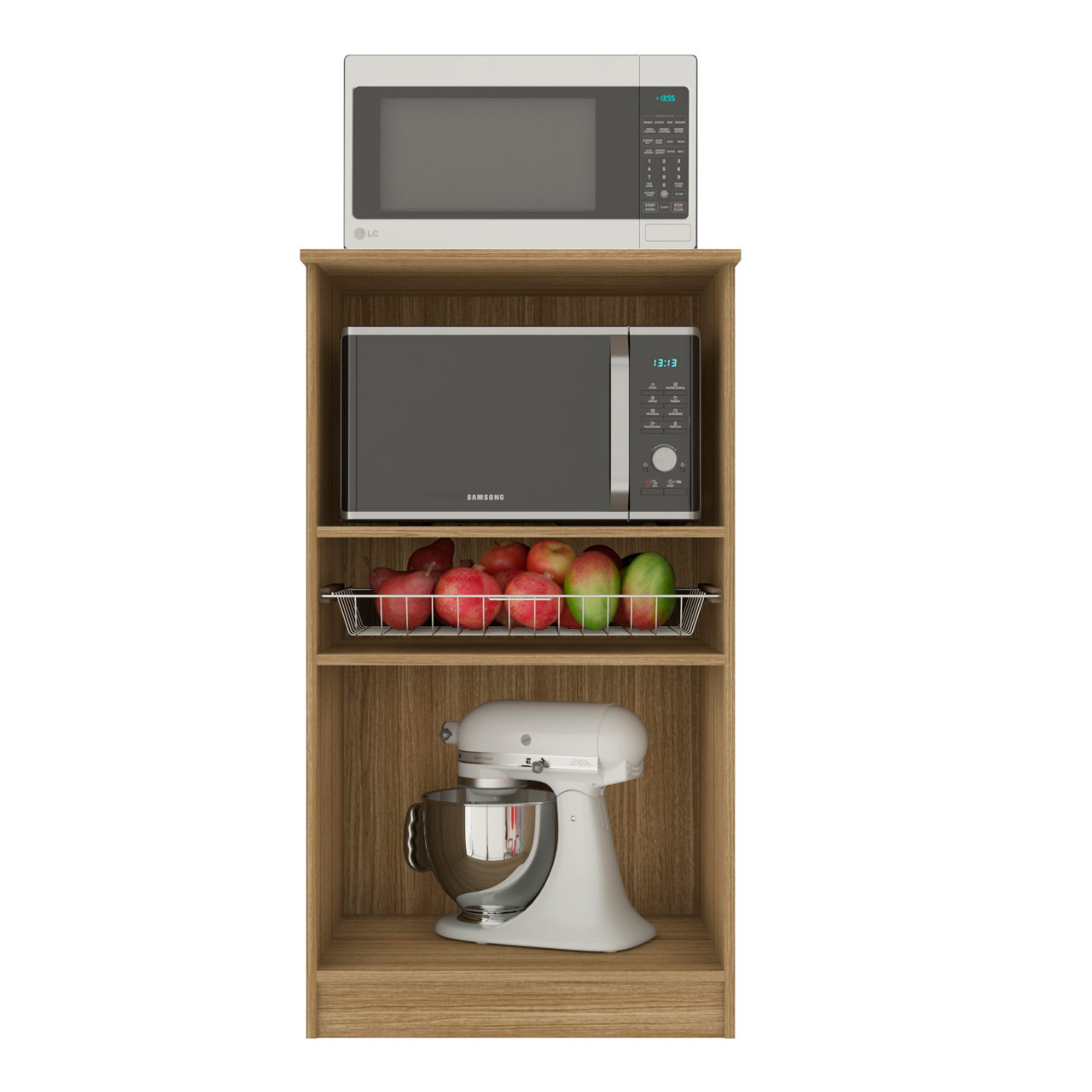 Combo Mueble para Microondas Orion, Kit 8 Puertas Kit Orion y Alacena K020820-7