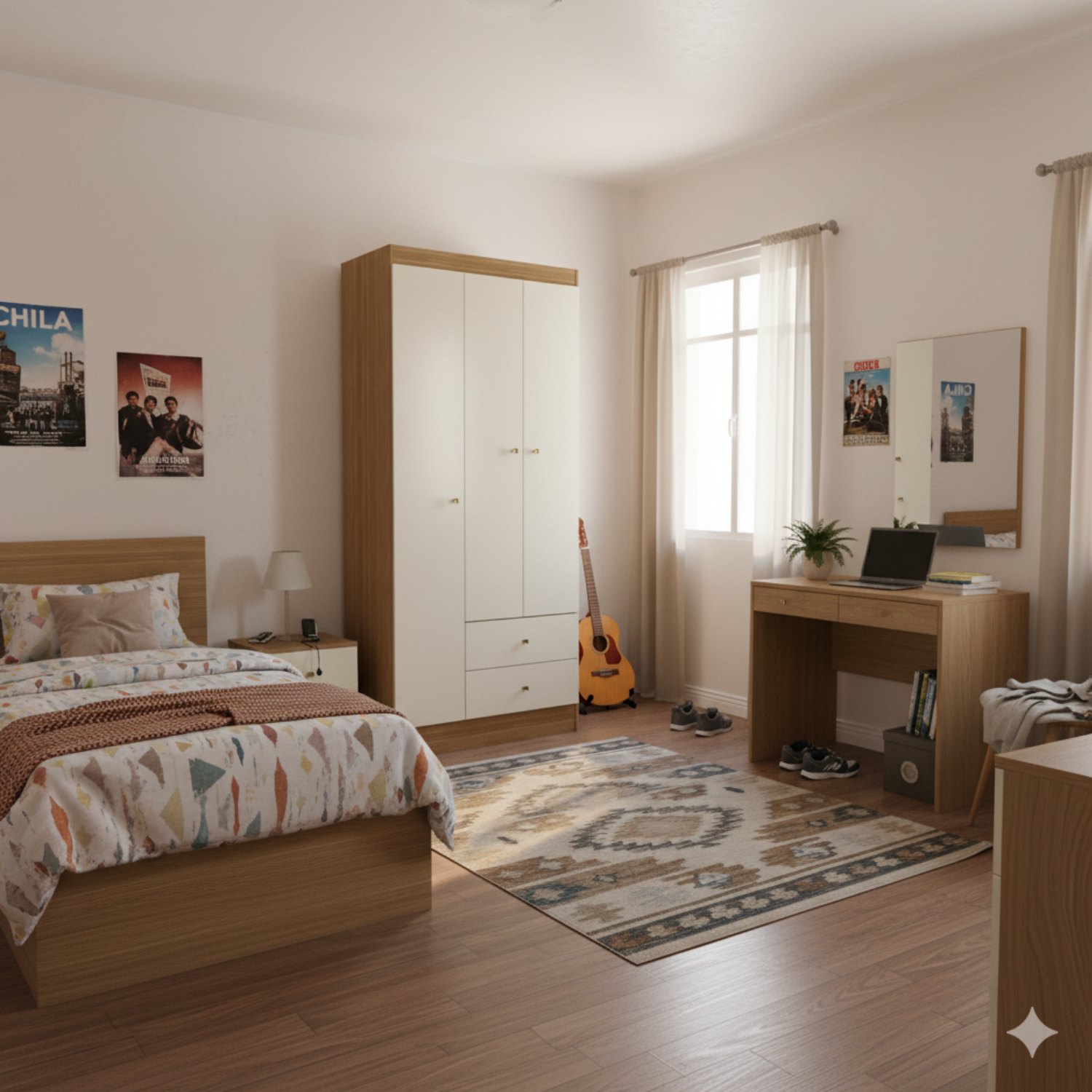 Closet versa 3 puertas Off White K32-4