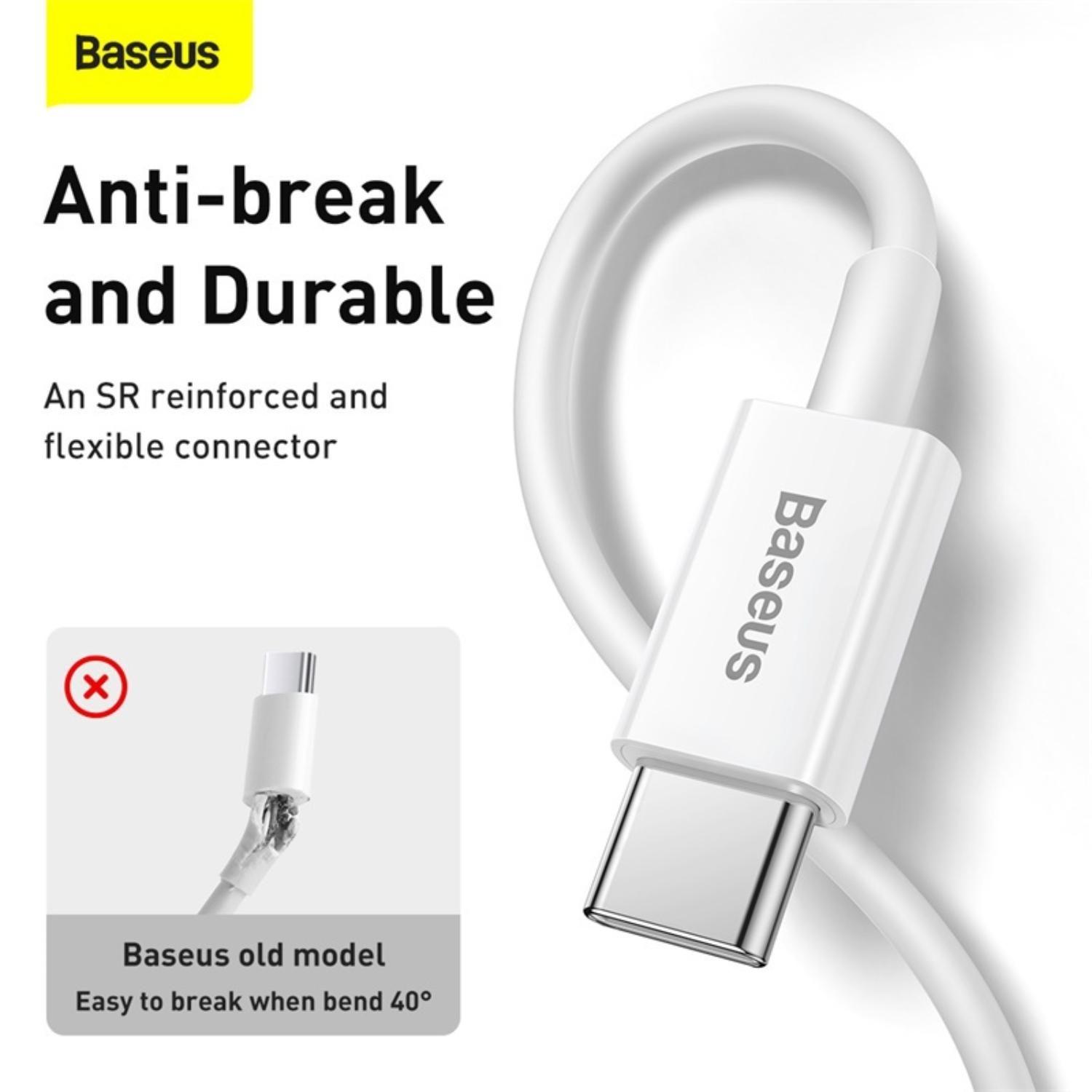 Baseus Superior Series Fast Charging Data Cable Type-C to iP PD 20W 1m White-4