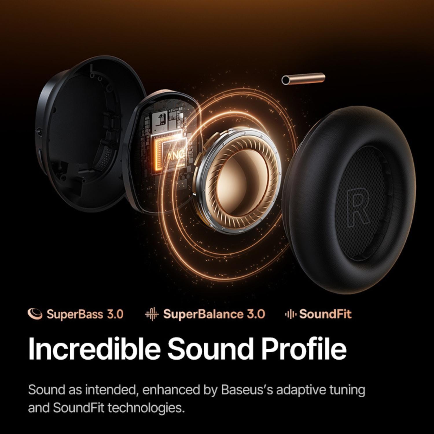 OS-Baseus Inspire XH1 Wireless Noise Cancelling Headphones Cosmic Black-5