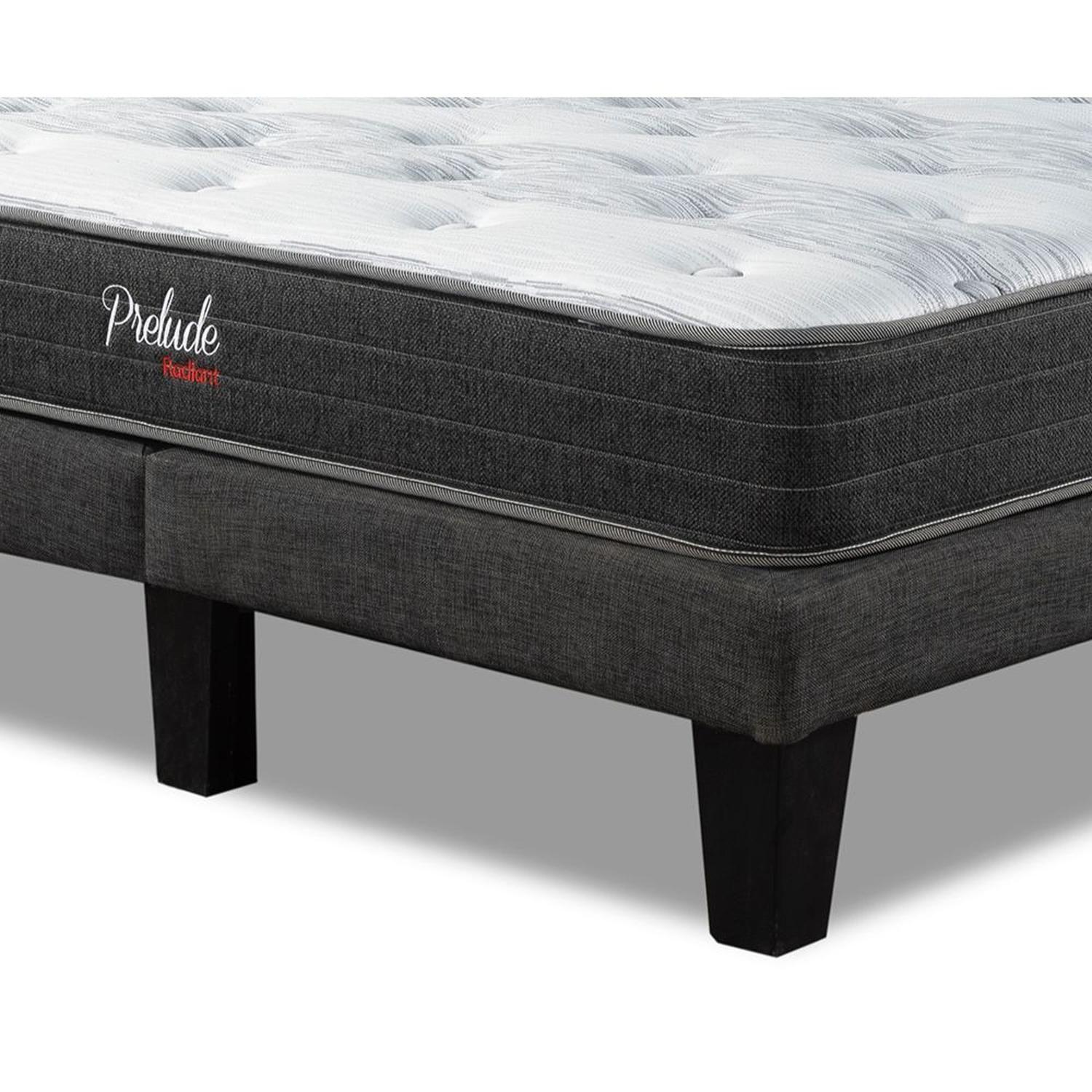 Combo Cama europea prelude 2 plazas + Clóset 6 puertas + Cómoda 10 Cajones Off White CEP20R6210-3