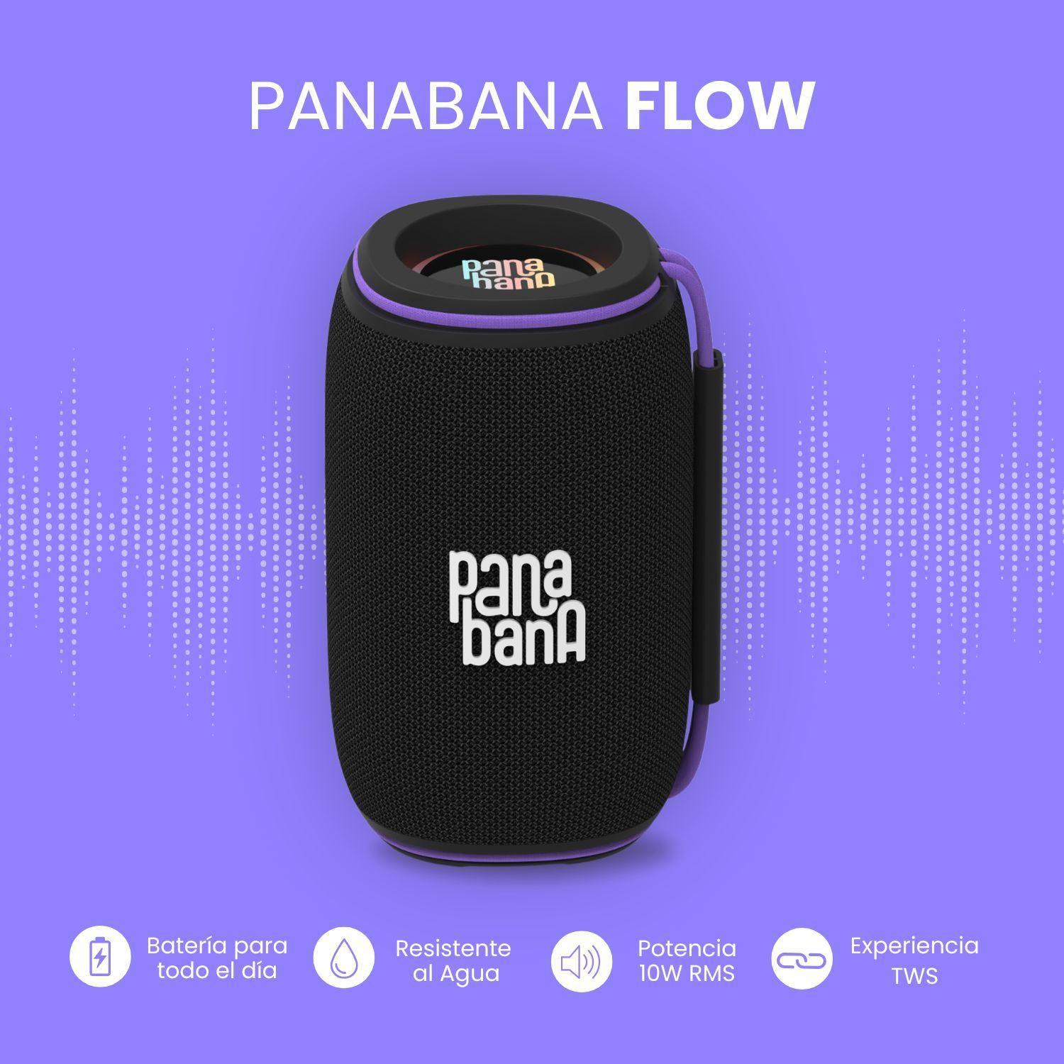 Parlante Bluetooth Panabana Flow 10W BSP1085-4