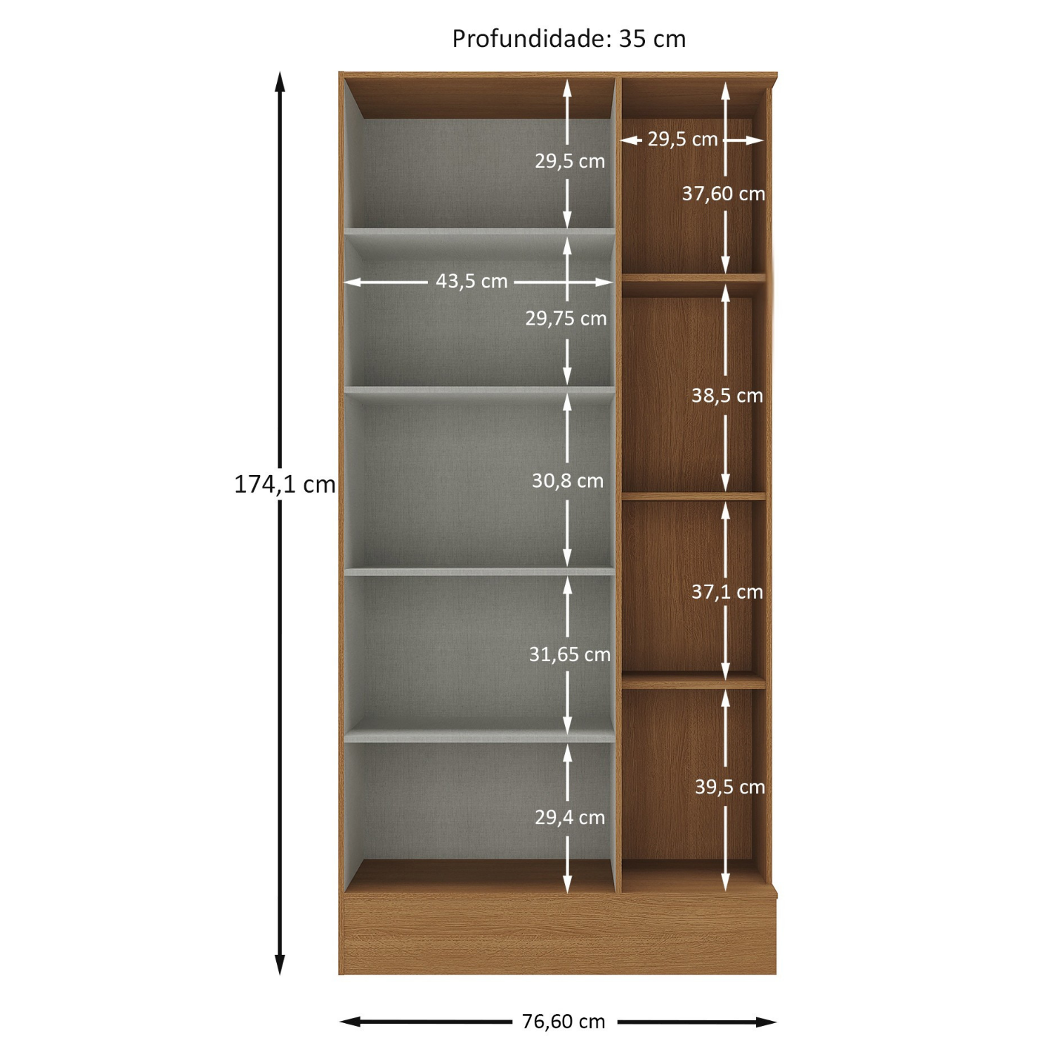 Combo Clóset 6 Puertas + Clóset Zapatero Off White R6215-2