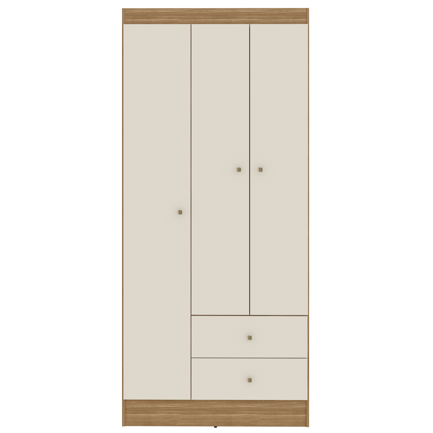 Combo Closet versa 4 puertas + Closet Versa 3 Puertas Off White K4232-2