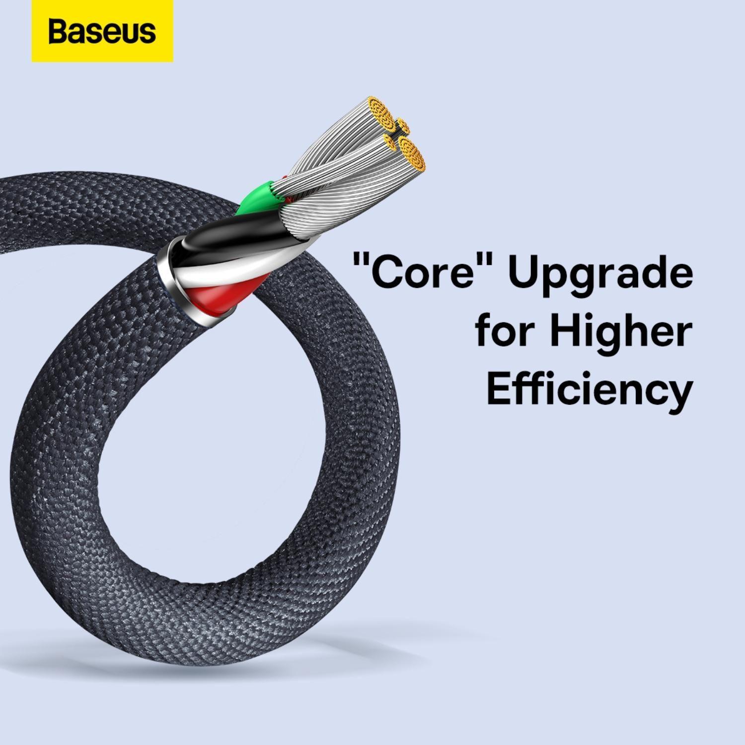 Baseus Crystal Shine Series Fast Charging Data Cable USB to iP 2.4A 2m Black-6