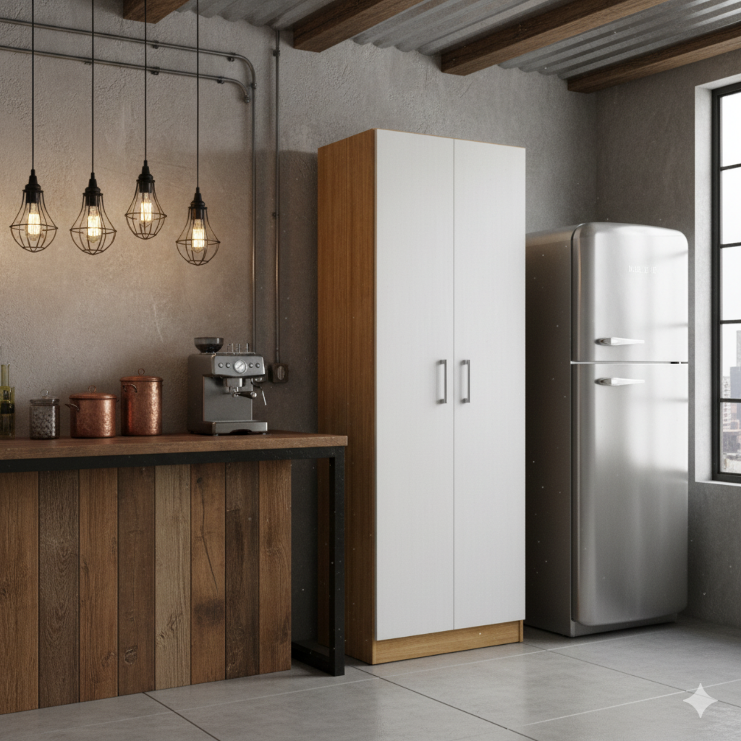 Combo Mueble de Cocina Kyra y Alacena K0620-6