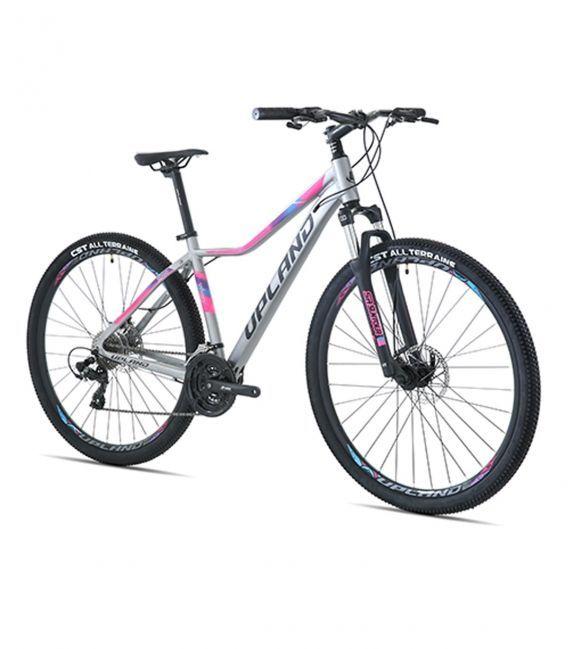 Bicicleta UPLAND X100 MTB Mujer Freno Mecánico Color Gris -0