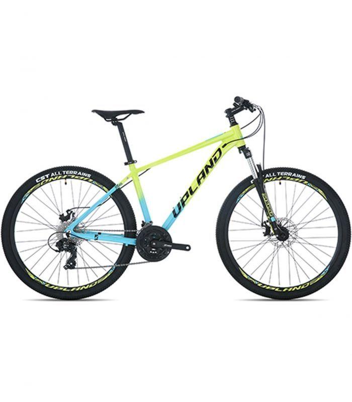Bicicleta Upland X90 Frenos Mecánicos Aluminio 27.5 Amarilla -0